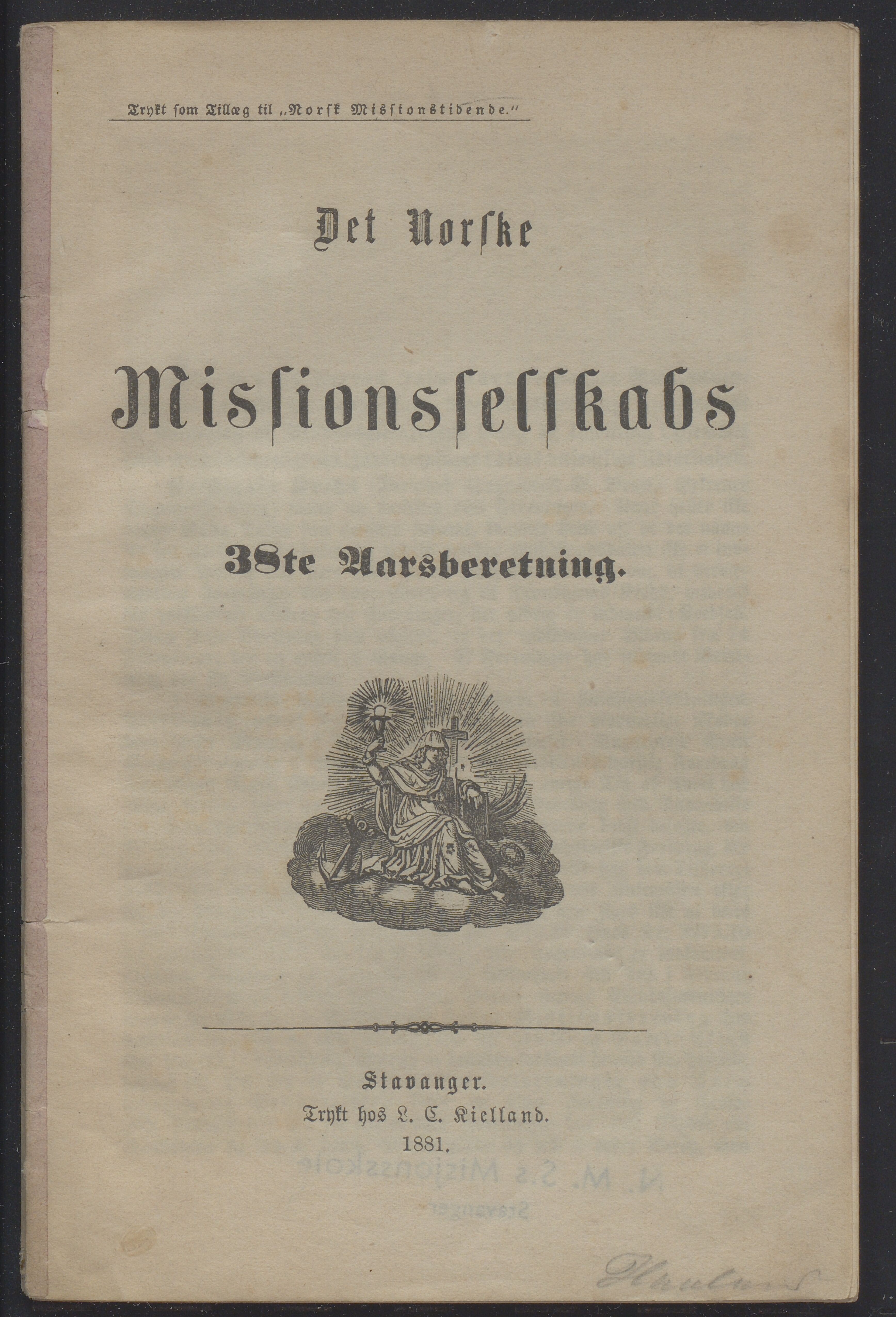 Det Norske Misjonsselskap - hovedadministrasjonen, VID/MA-A-1045/D/Db/Dba/L0338/0007: Beretninger, Bøker, Skrifter o.l   / Årsberetninger 38. , 1880