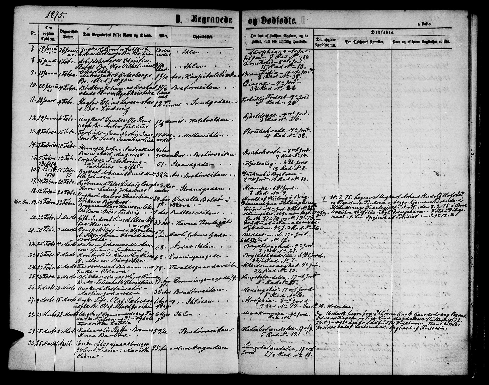 Ministerialprotokoller, klokkerbøker og fødselsregistre - Sør-Trøndelag, SAT/A-1456/602/L0141: Klokkerbok nr. 602C09, 1865-1877