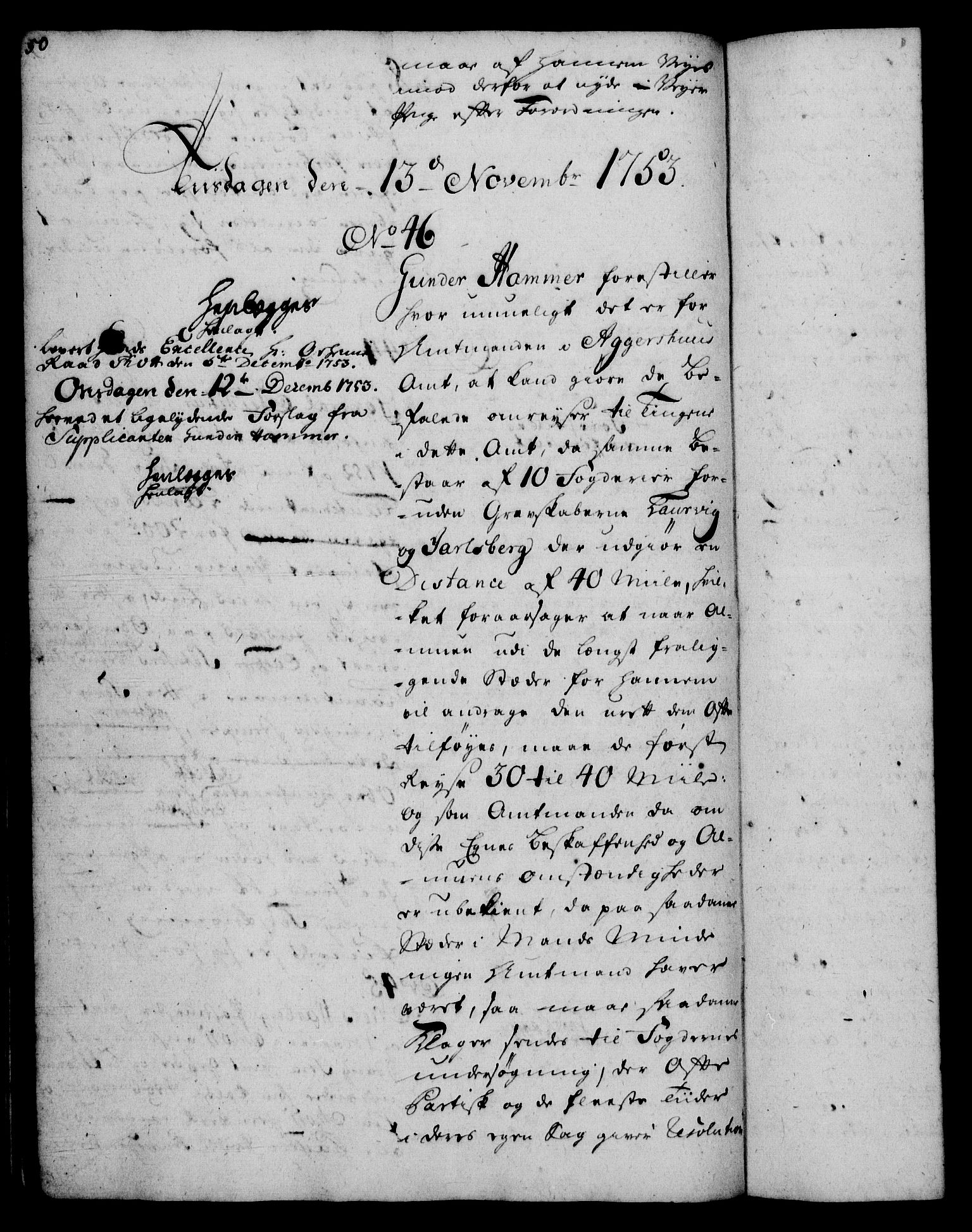 Rentekammeret, Kammerkanselliet, AV/RA-EA-3111/G/Gh/Gha/L0032: Norsk ekstraktmemorialprotokoll (merket RK 53.77), 1753-1755, s. 50
