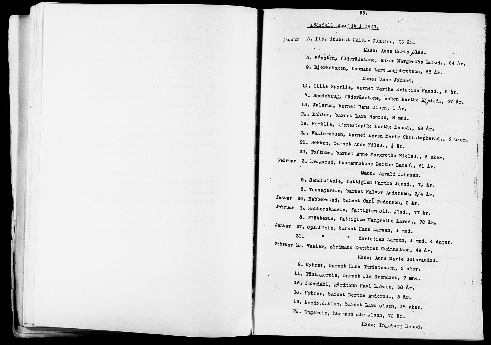 Eidsvoll prestekontor Kirkebøker, AV/SAO-A-10888/O/Oa/L0005: Annen kirkebok nr. 5, 1815-1865, s. 55