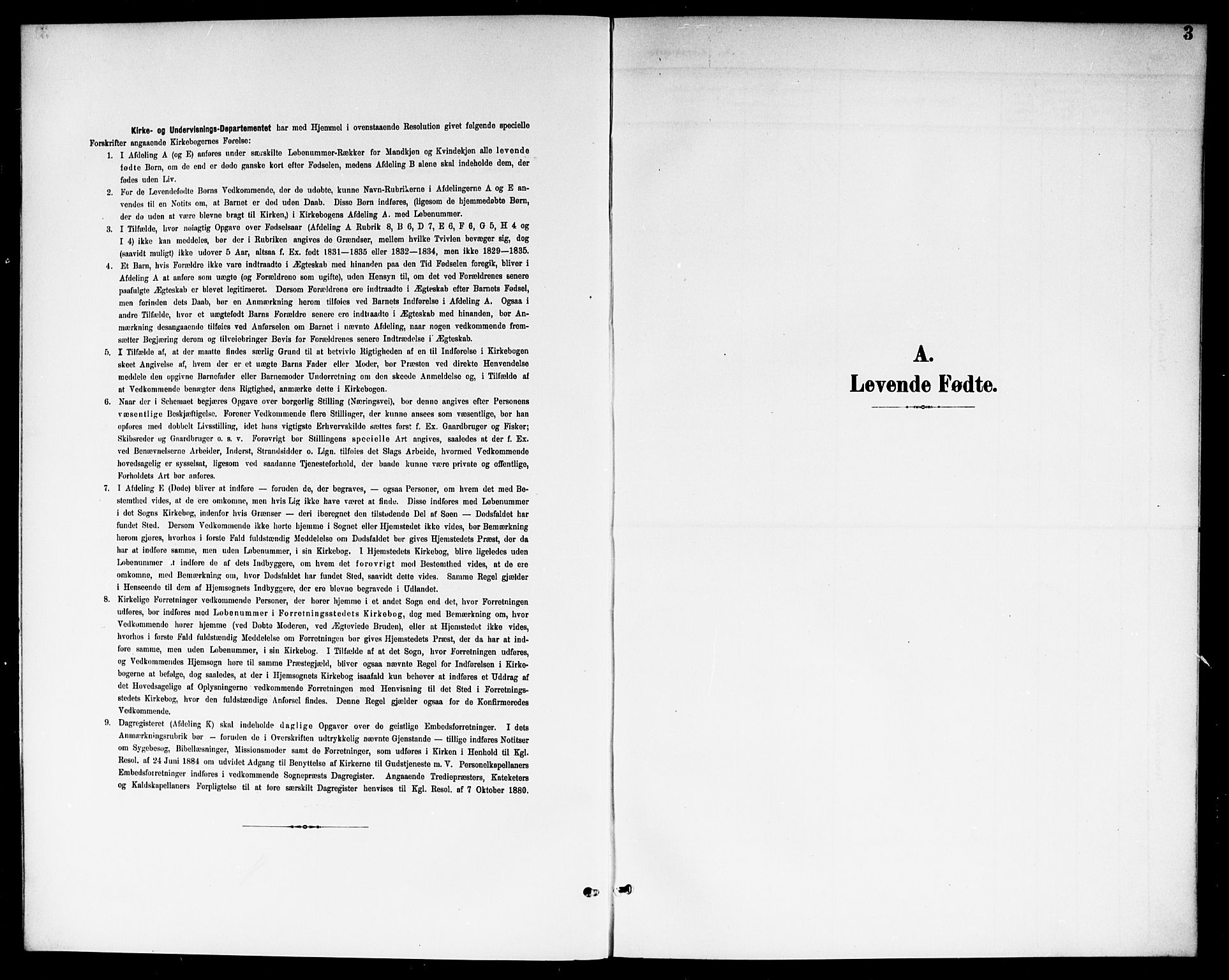 Aurskog prestekontor Kirkebøker, SAO/A-10304a/G/Ga/L0004: Klokkerbok nr. I 4, 1901-1921, s. 3
