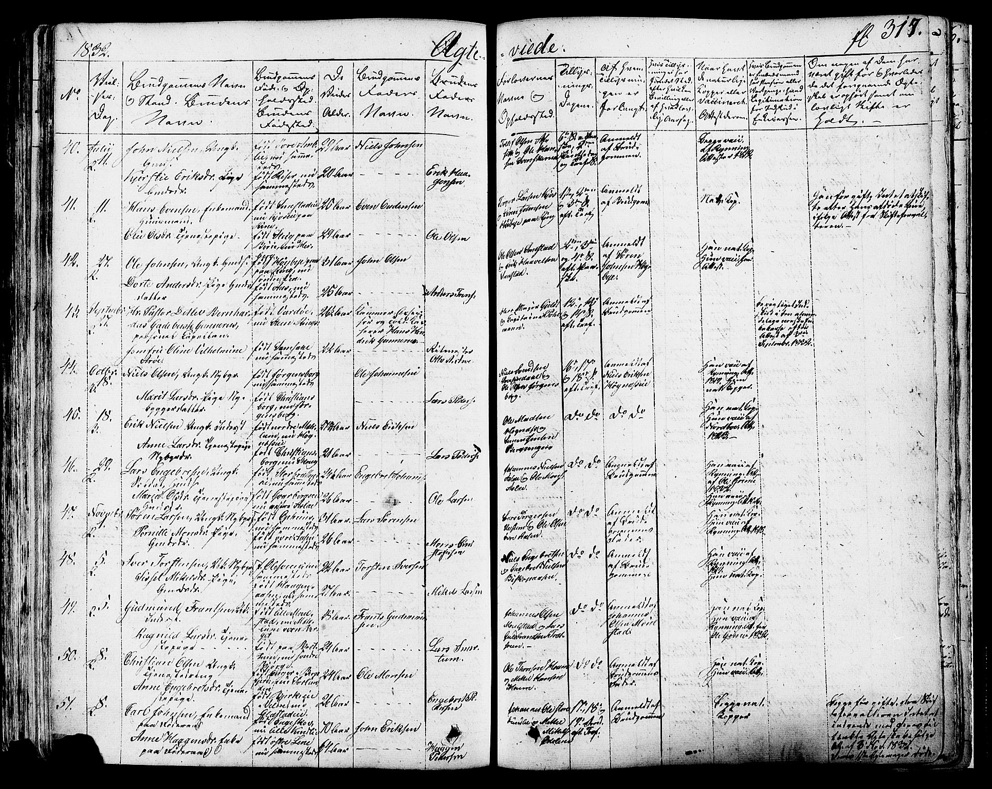 Ringsaker prestekontor, AV/SAH-PREST-014/K/Ka/L0007: Ministerialbok nr. 7A, 1826-1837, s. 317