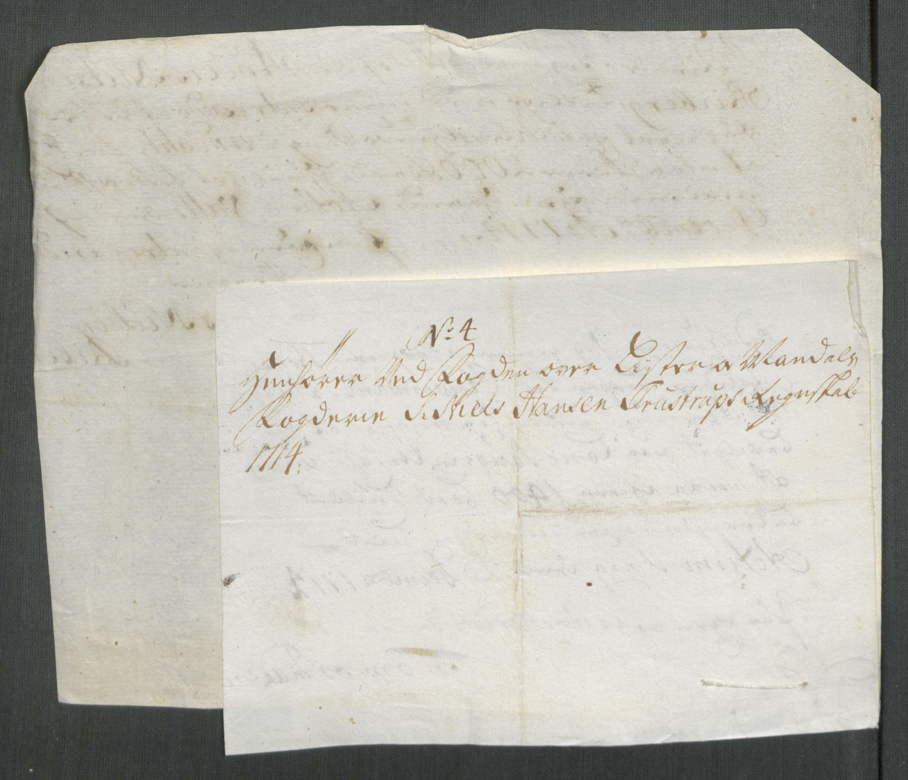 Rentekammeret inntil 1814, Reviderte regnskaper, Fogderegnskap, RA/EA-4092/R43/L2558: Fogderegnskap Lista og Mandal, 1714, s. 35