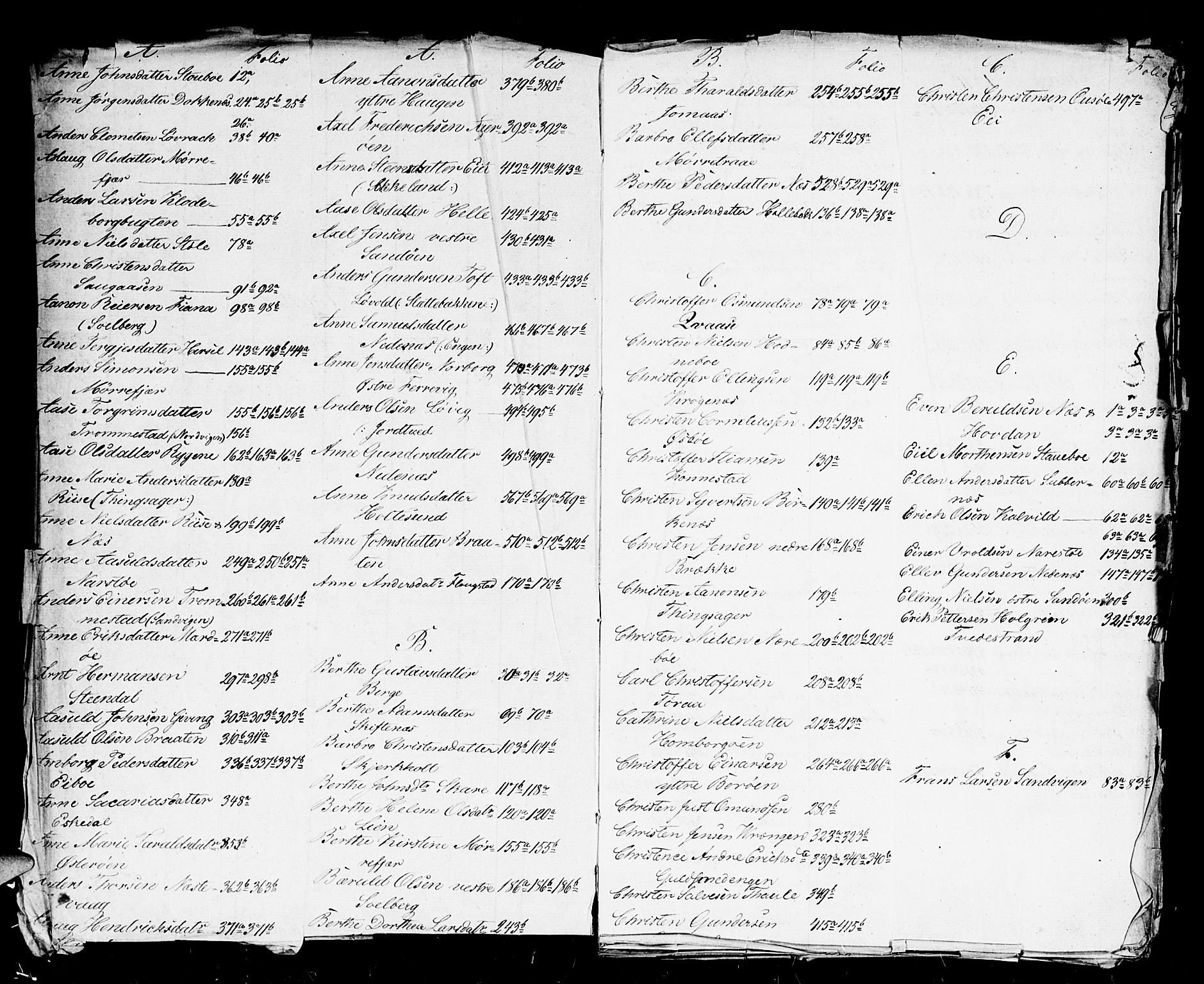 Nedenes sorenskriveri før 1824, SAK/1221-0007/H/Hc/L0057: Skifteprotokoll med register nr 41, 1818-1823