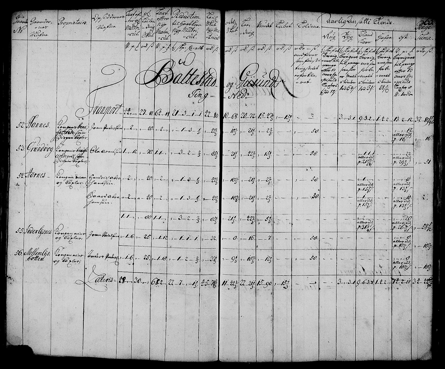 Rentekammeret inntil 1814, Realistisk ordnet avdeling, AV/RA-EA-4070/N/Nb/Nbf/L0179: Senja matrikkelprotokoll, 1723, s. 69