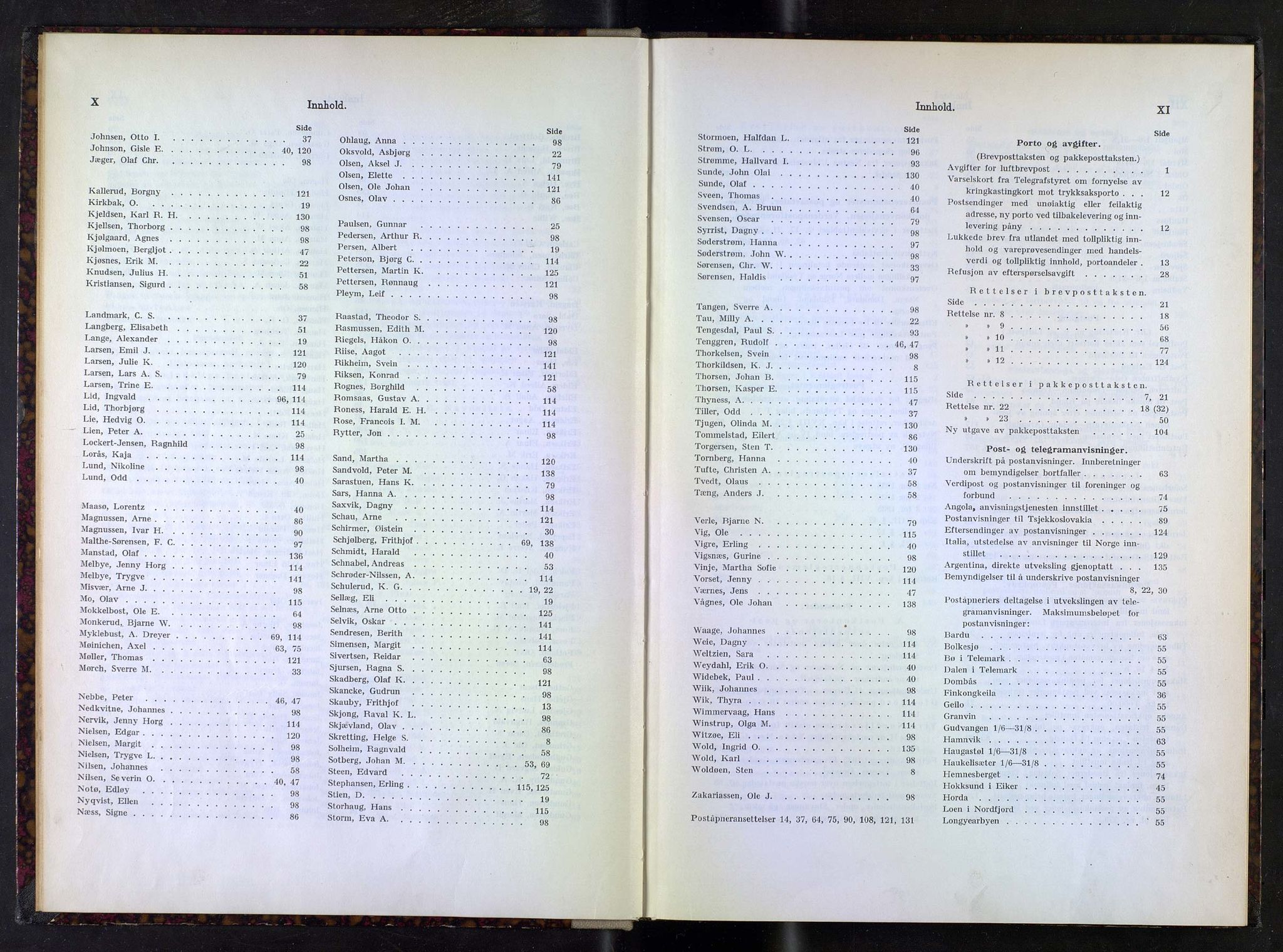 Norges Postmuseums bibliotek, NOPO/-/-/-: Sirkulærer fra Poststyret, 1935