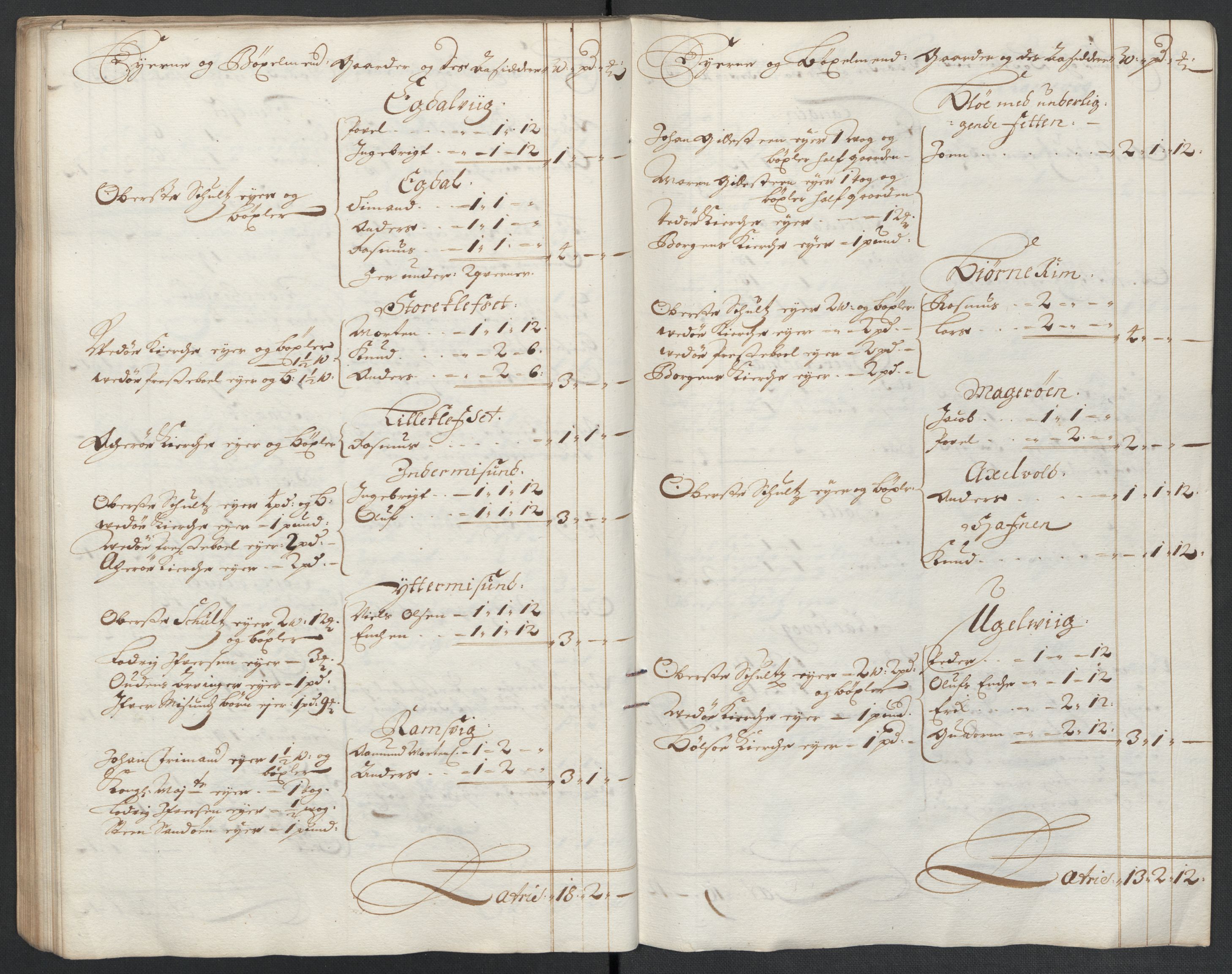 Rentekammeret inntil 1814, Reviderte regnskaper, Fogderegnskap, RA/EA-4092/R55/L3653: Fogderegnskap Romsdal, 1697-1698, s. 58