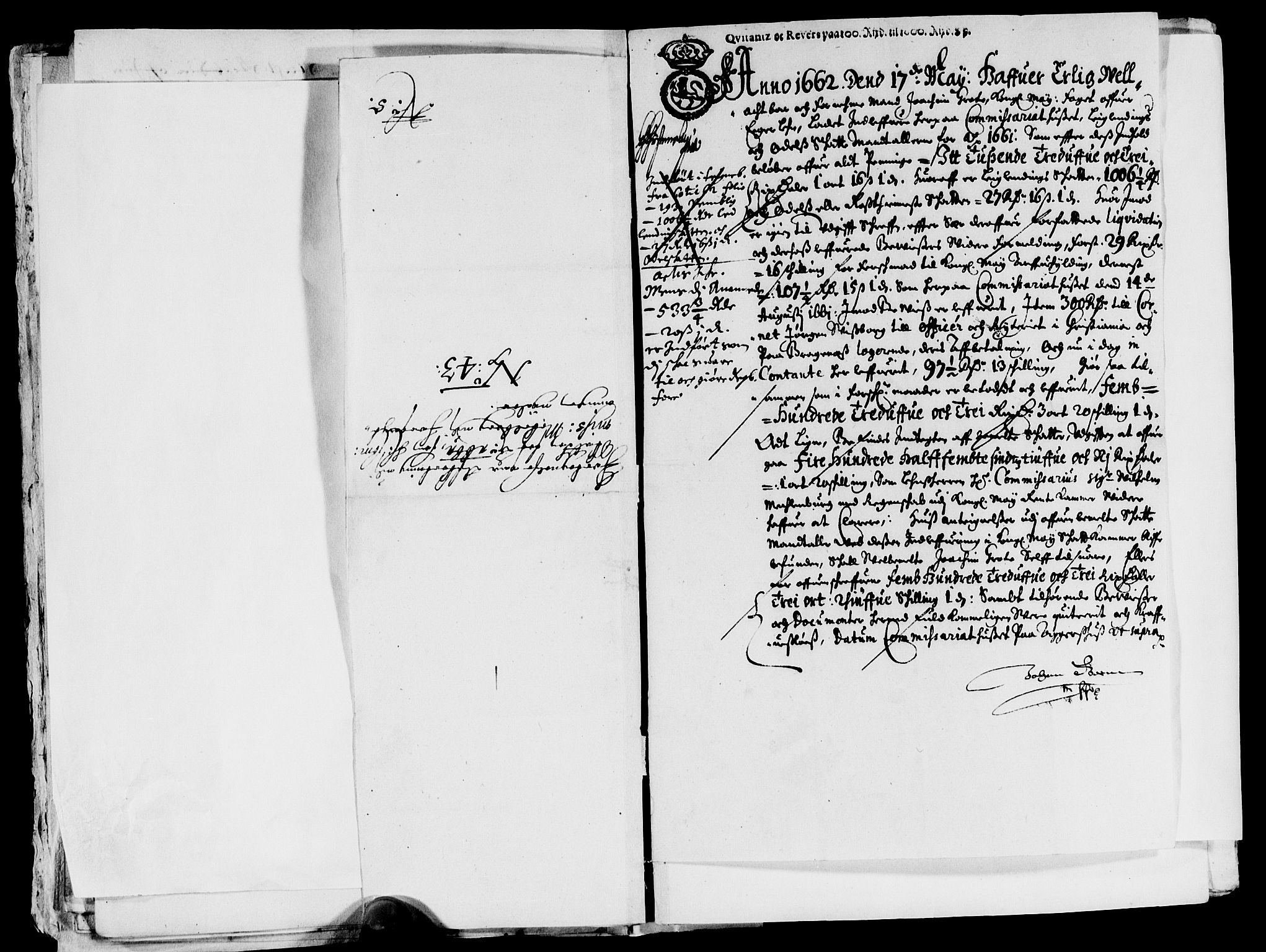 Rentekammeret inntil 1814, Reviderte regnskaper, Lensregnskaper, AV/RA-EA-5023/R/Rb/Rbm/L0010: Eiker len, 1660-1663