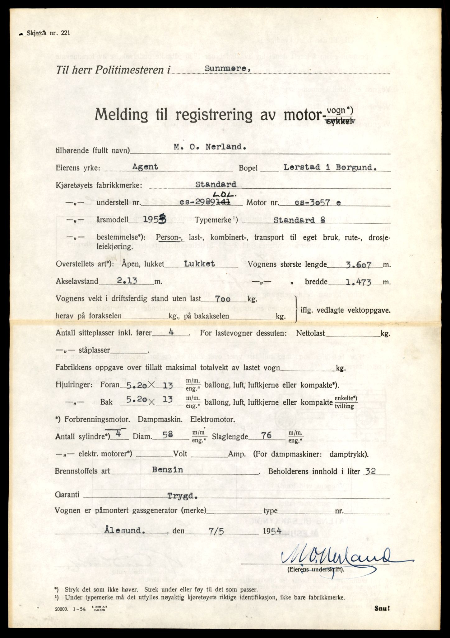 Møre og Romsdal vegkontor - Ålesund trafikkstasjon, AV/SAT-A-4099/F/Fe/L0045: Registreringskort for kjøretøy T 14320 - T 14444, 1927-1998, s. 2167