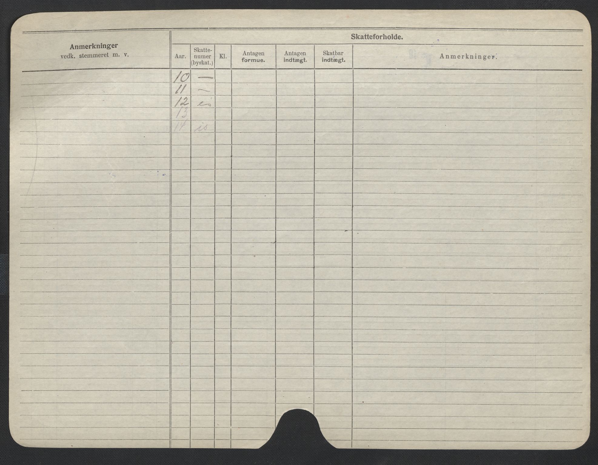 Oslo folkeregister, Registerkort, SAO/A-11715/F/Fa/Fac/L0011: Menn, 1906-1914, s. 425b