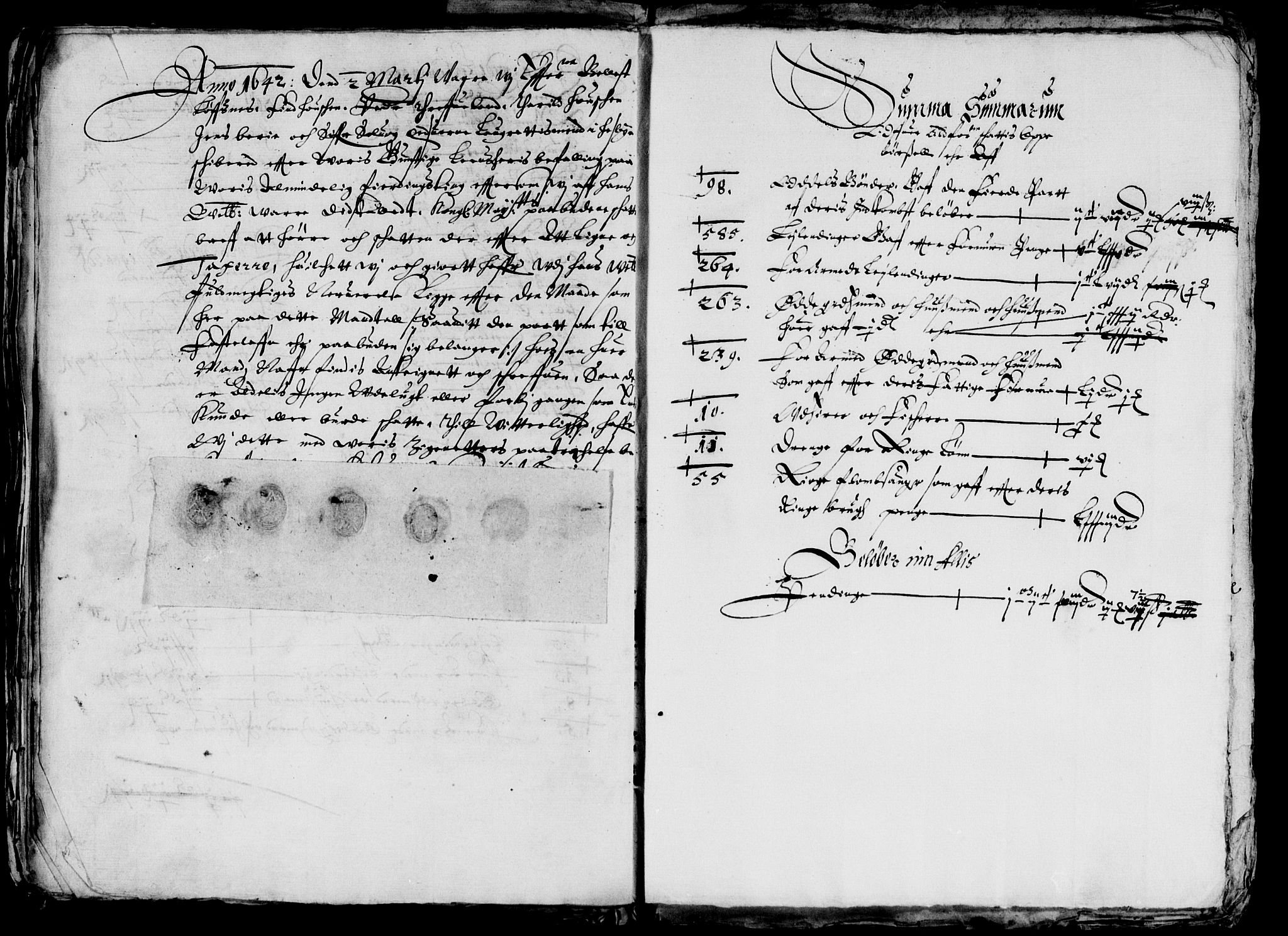 Rentekammeret inntil 1814, Reviderte regnskaper, Lensregnskaper, AV/RA-EA-5023/R/Rb/Rbs/L0025: Stavanger len, 1635-1642