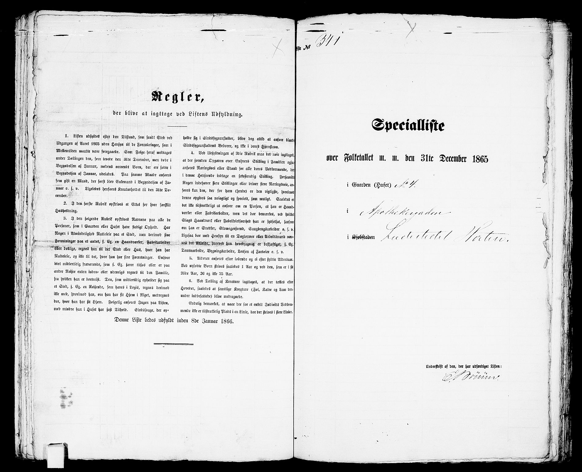 RA, Folketelling 1865 for 0703 Horten ladested, 1865, s. 718