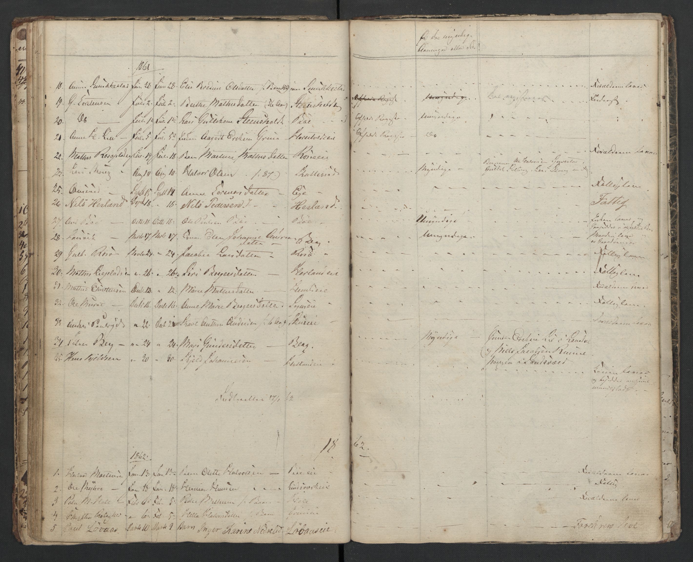 Lardal lensmannskontor, AV/SAKO-A-539/H/Ha/L0001: Dødsfallsprotokoll, 1833-1876