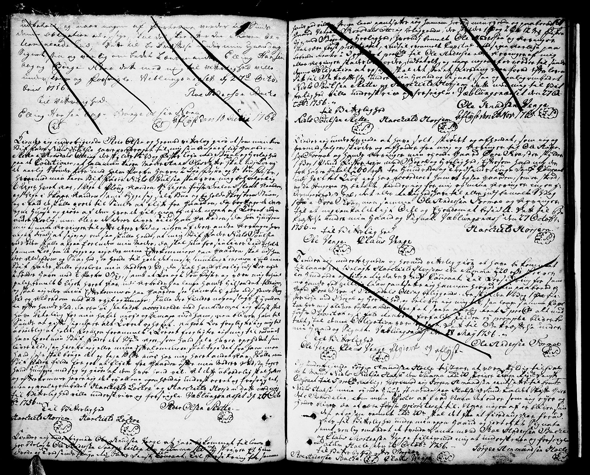 Romsdal sorenskriveri, SAT/A-4149/1/2/2C/L0003: Pantebok nr. 3, 1747-1767, s. 161