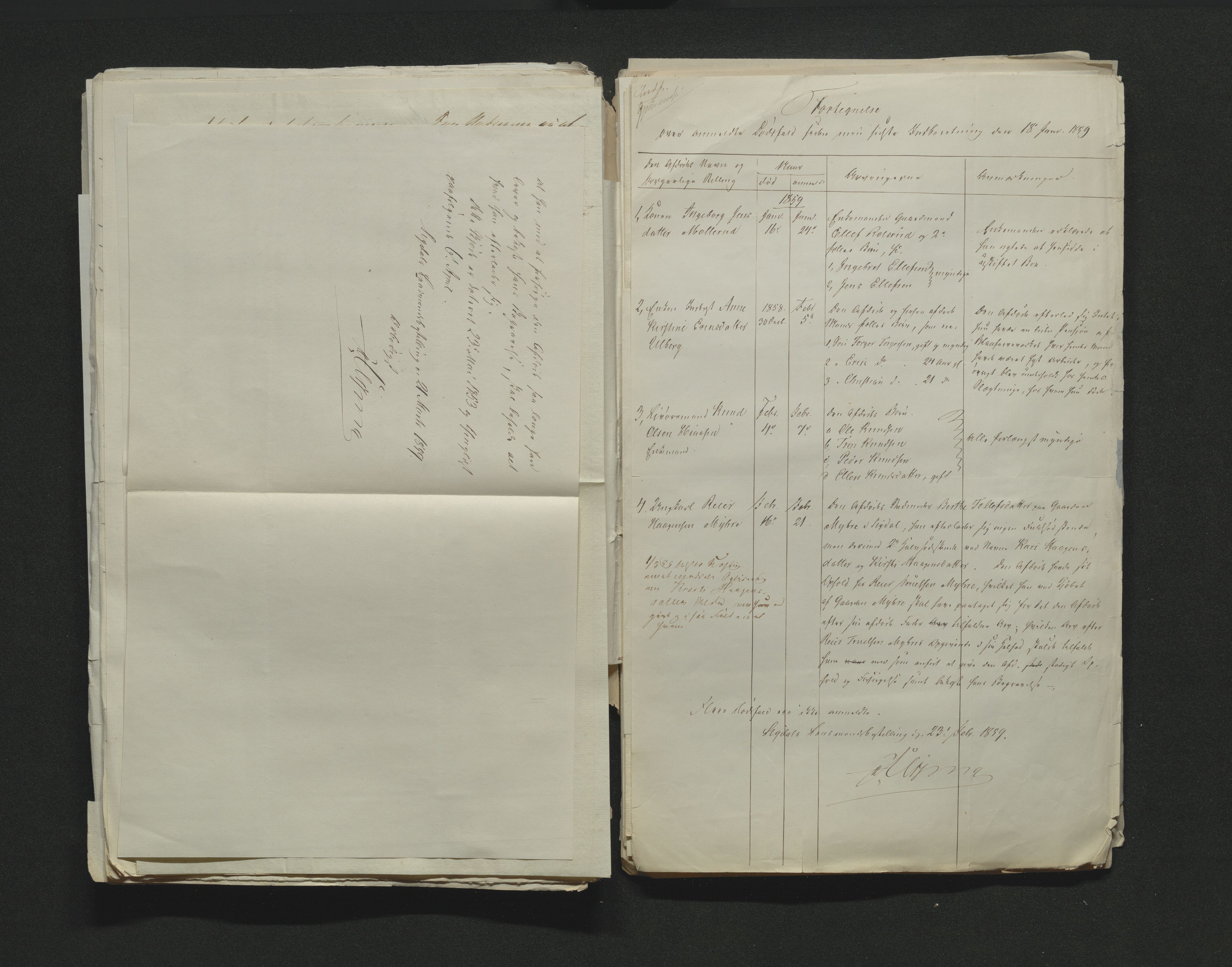 Eiker, Modum og Sigdal sorenskriveri, AV/SAKO-A-123/H/Ha/Hab/L0010: Dødsfallsmeldinger, 1858-1861, s. 202