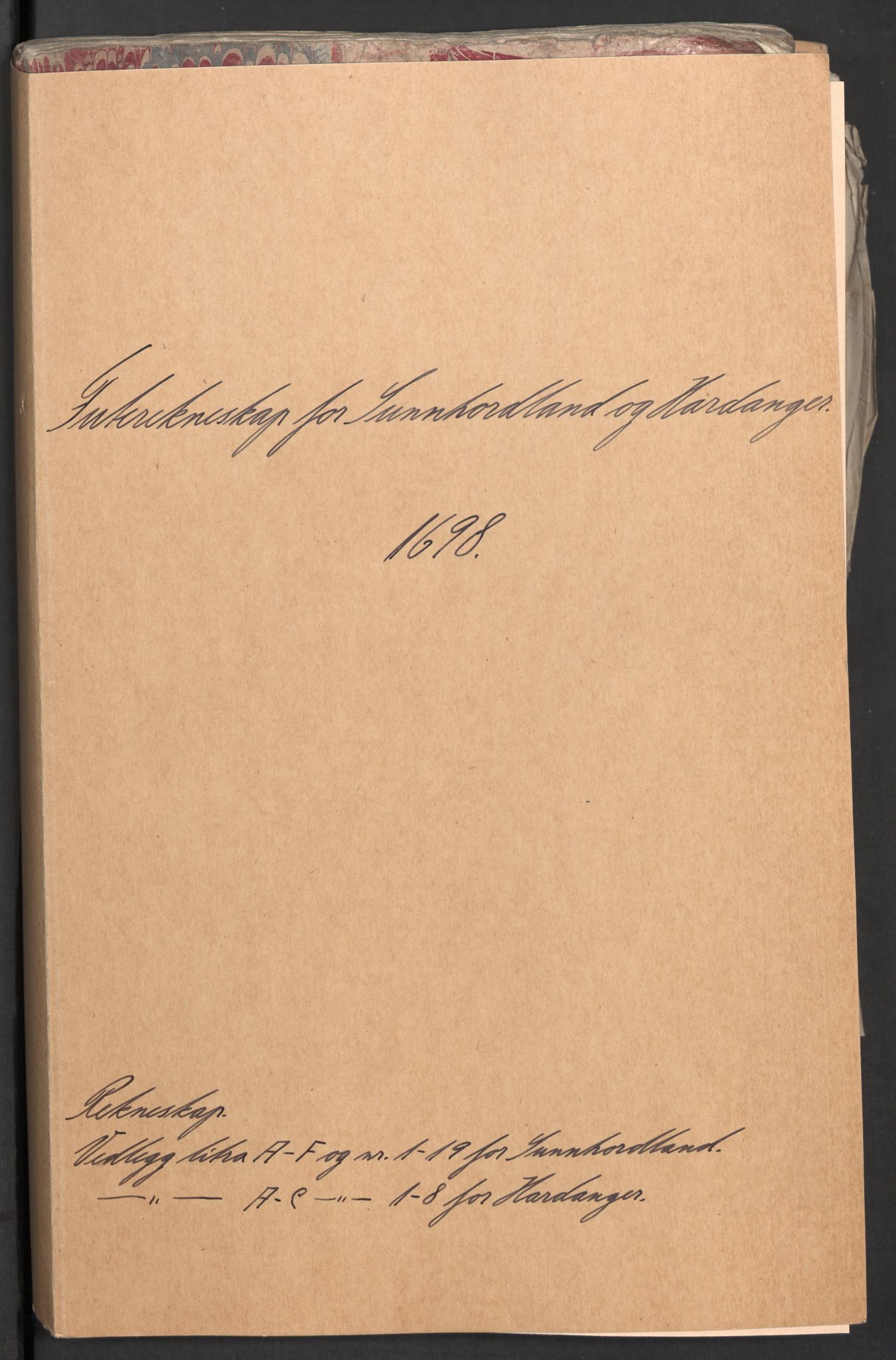 Rentekammeret inntil 1814, Reviderte regnskaper, Fogderegnskap, RA/EA-4092/R48/L2977: Fogderegnskap Sunnhordland og Hardanger, 1697-1698, s. 210