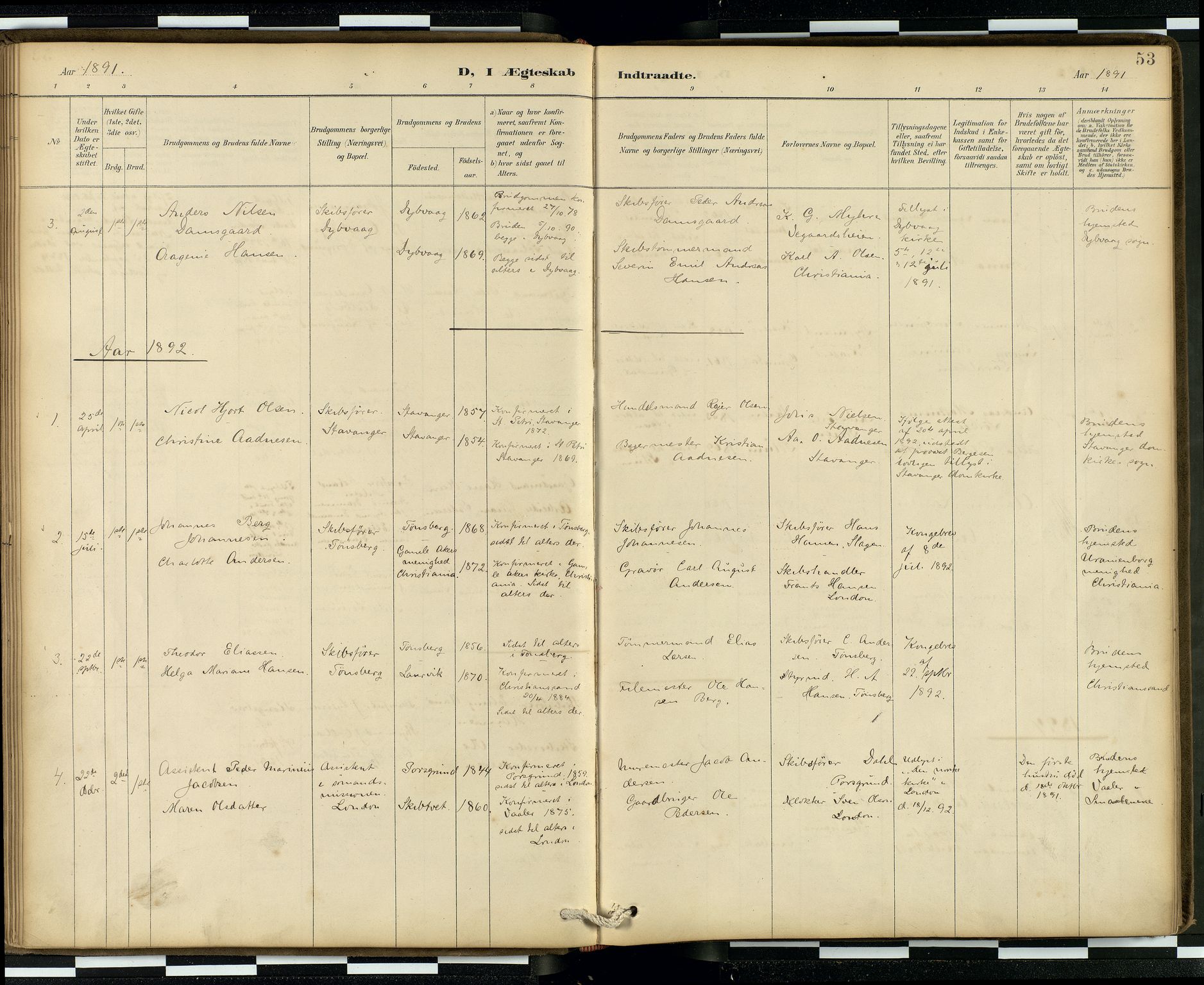 Den norske sjømannsmisjon i utlandet/London m/bistasjoner, AV/SAB-SAB/PA-0103/H/Ha/L0002: Ministerialbok nr. A 2, 1887-1903, s. 52b-53a