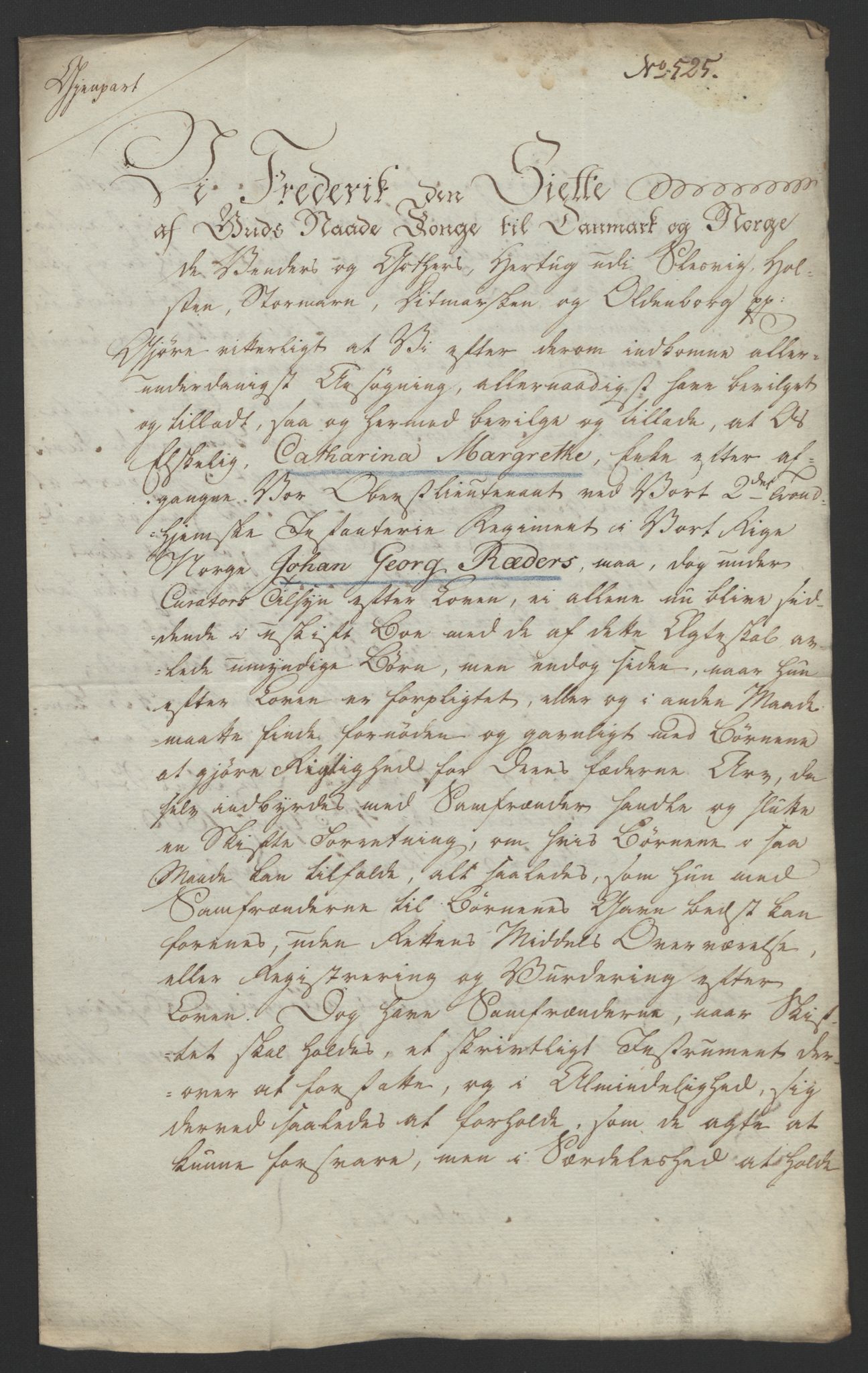 Forsvaret, Generalauditøren, AV/RA-RAFA-1772/F/Fj/Fja/L0027: --, 1769-1824, s. 275
