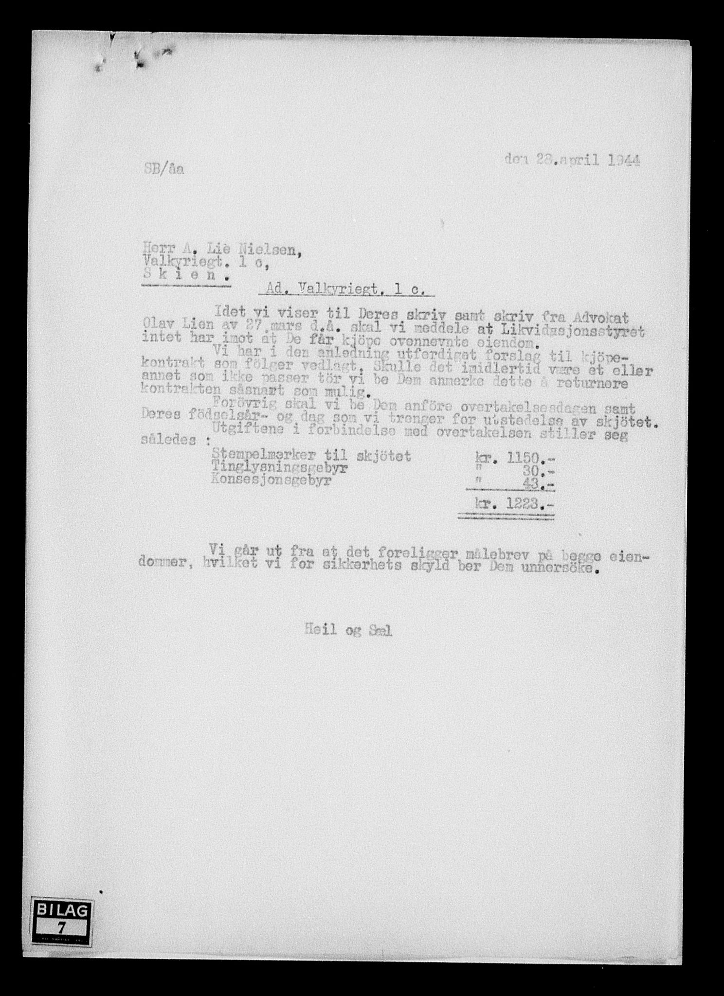 Justisdepartementet, Tilbakeføringskontoret for inndratte formuer, AV/RA-S-1564/H/Hc/Hcd/L0990: --, 1945-1947, s. 106