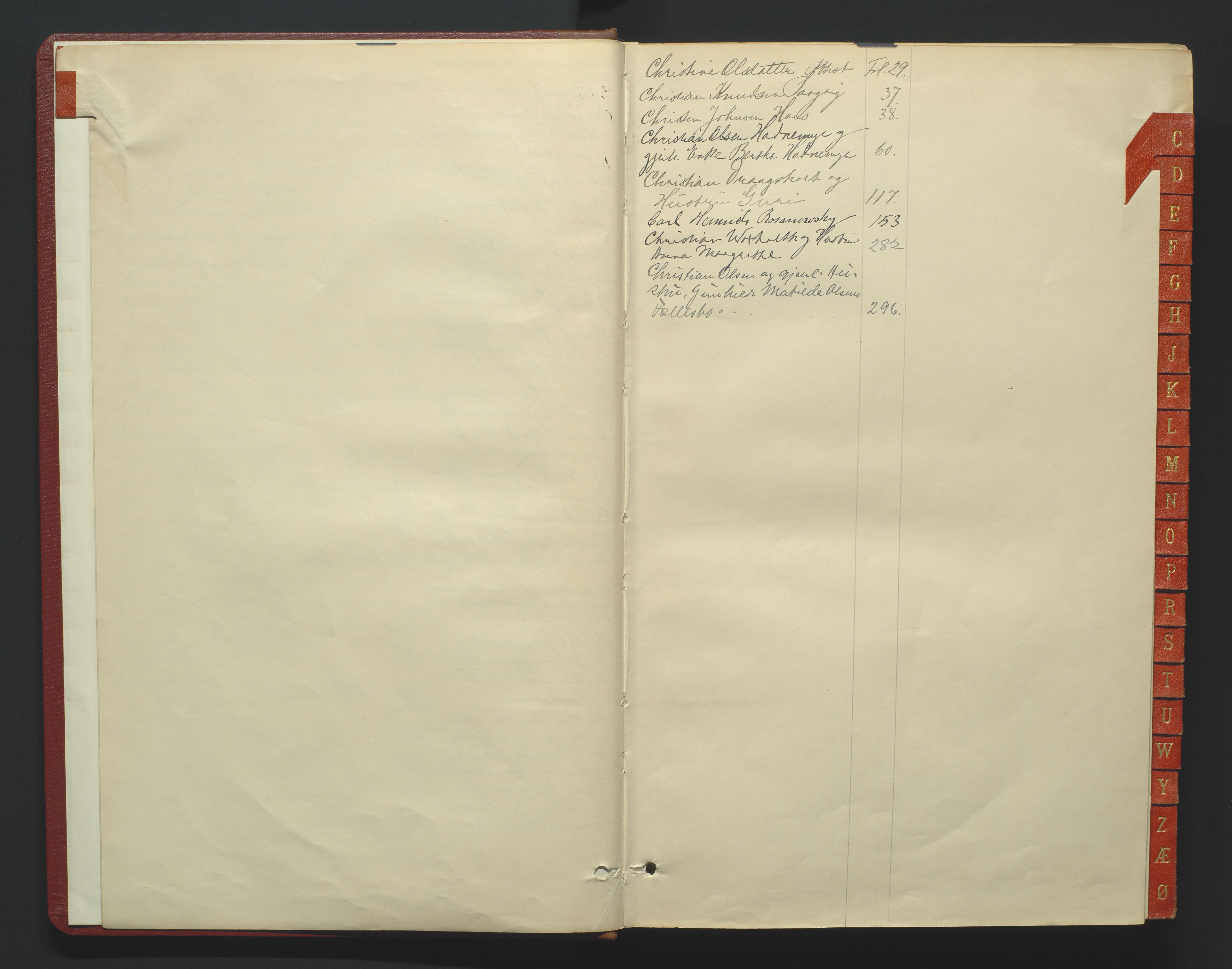 Torridal sorenskriveri, SAK/1221-0012/H/Hc/L0036: Skifteutlodningsprotokoll med navneregister nr. 5, 1906-1918