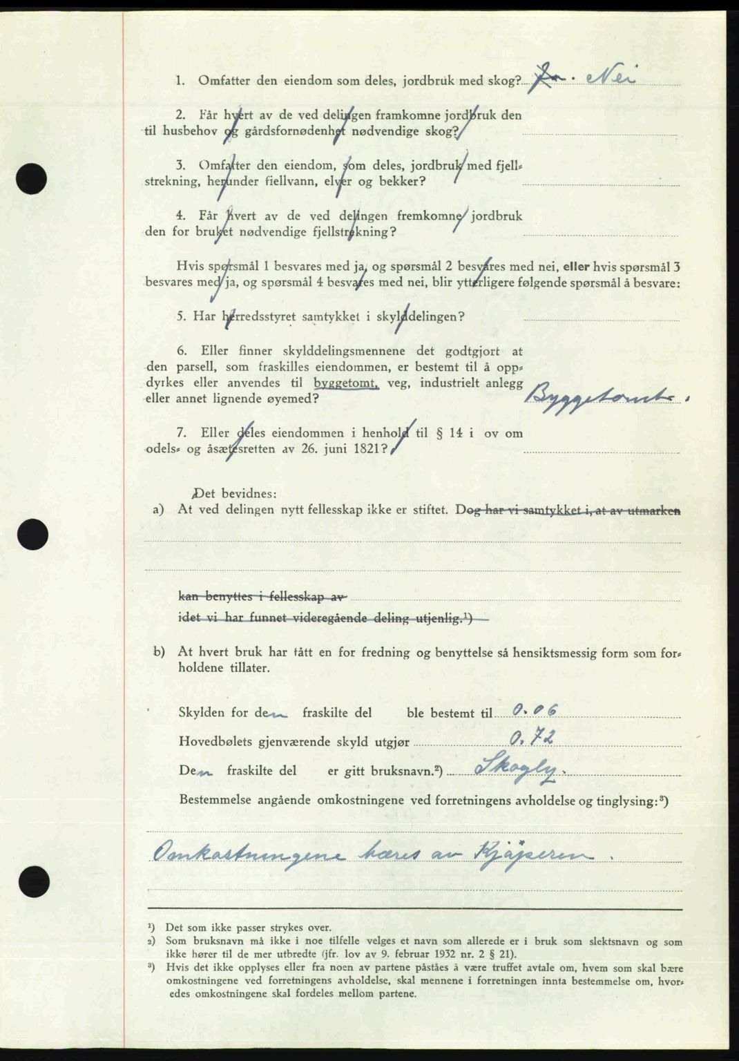 Nedenes sorenskriveri, AV/SAK-1221-0006/G/Gb/Gba/L0056: Pantebok nr. A8, 1946-1947, Dagboknr: 1242/1946