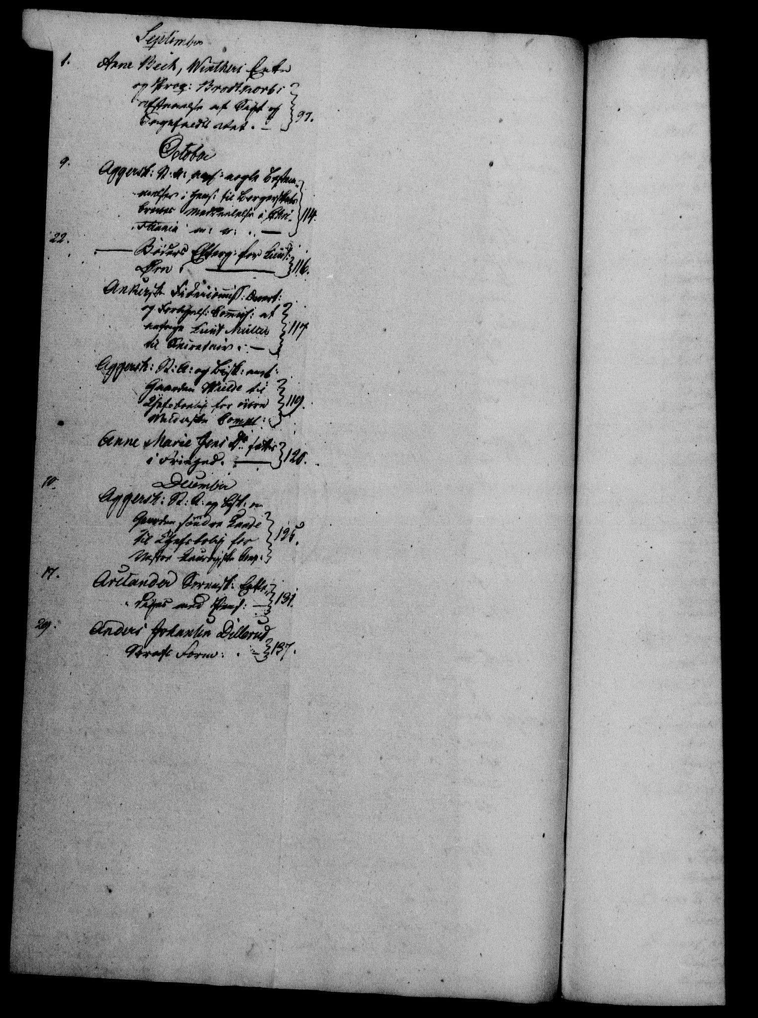 Danske Kanselli 1800-1814, AV/RA-EA-3024/H/Hf/Hfa/Hfab/L0009: Forestillinger, Kanselliets avdeling i Kolding og Rendsborg, 1808-1809