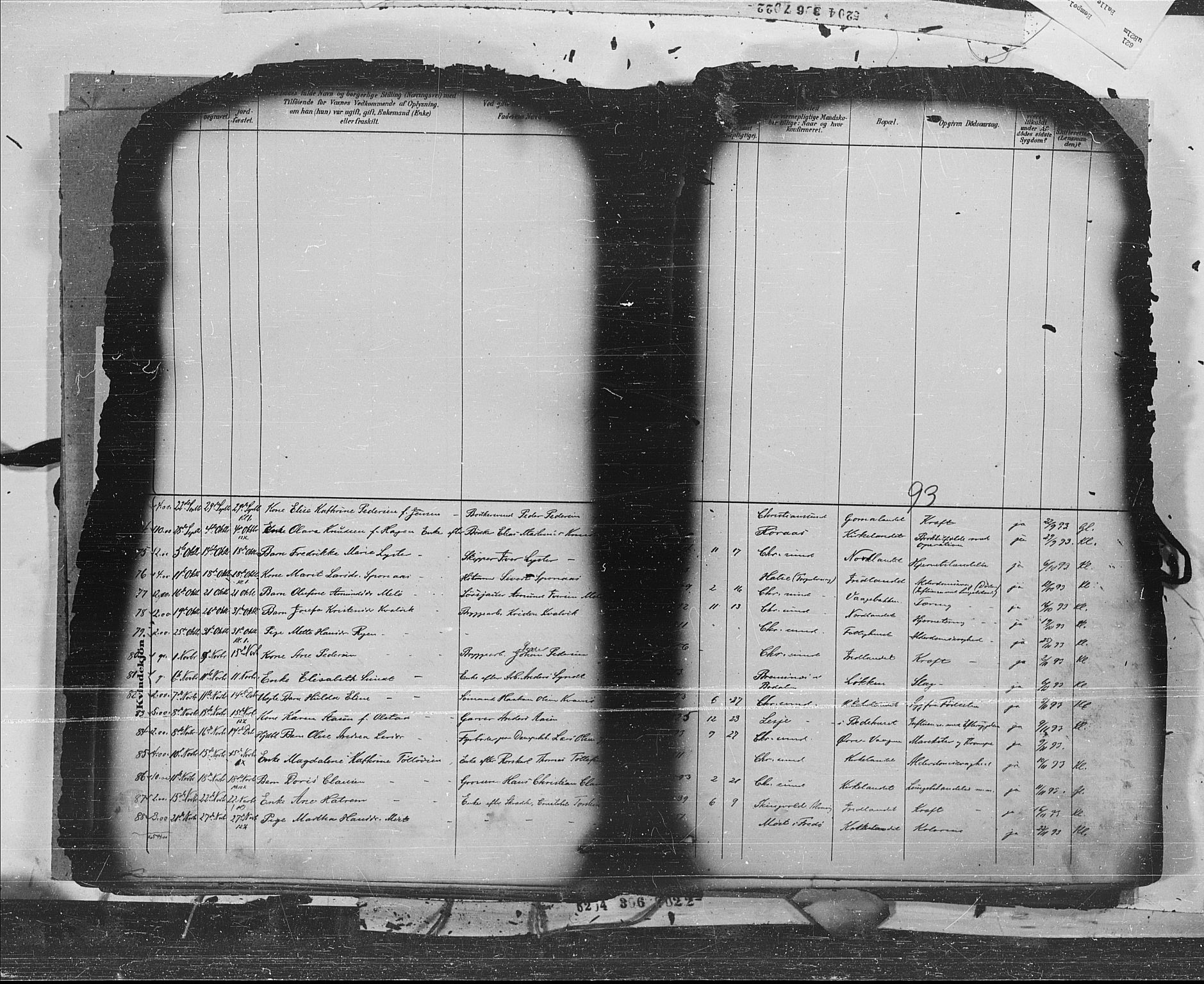 Ministerialprotokoller, klokkerbøker og fødselsregistre - Møre og Romsdal, AV/SAT-A-1454/572/L0853: Ministerialbok nr. 572A16, 1880-1901, s. 93