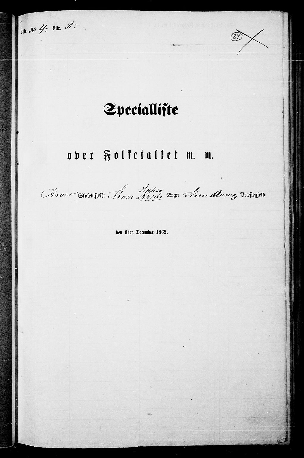 RA, Folketelling 1865 for 0214P Ås prestegjeld, 1865, s. 77
