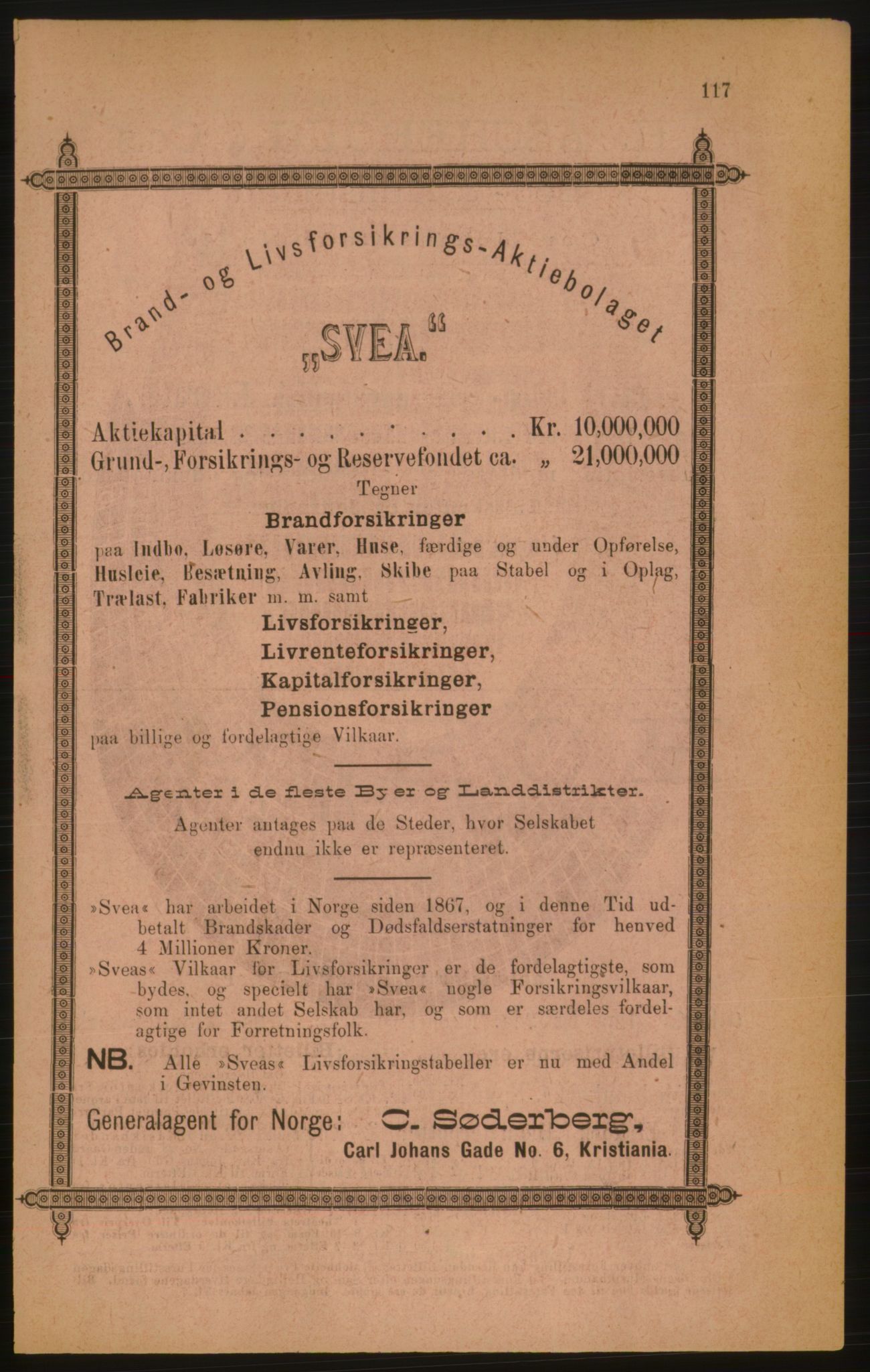 Kristiania/Oslo adressebok, PUBL/-, 1888, s. 117