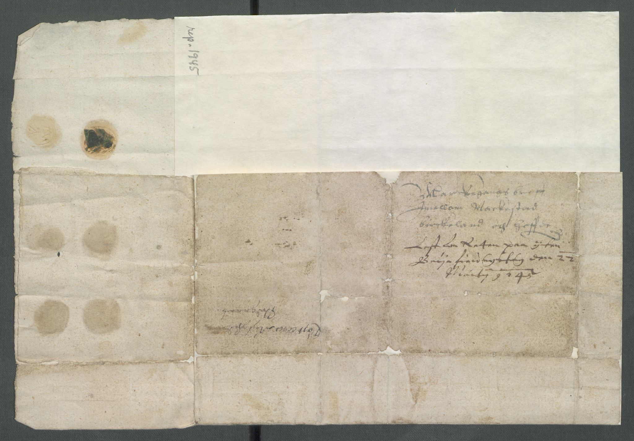 Riksarkivets diplomsamling, AV/RA-EA-5965/F02/L0104: Dokumenter, 1597, s. 93