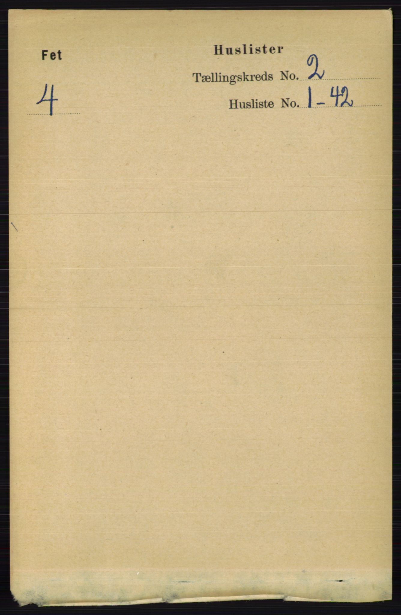 RA, Folketelling 1891 for 0227 Fet herred, 1891, s. 348