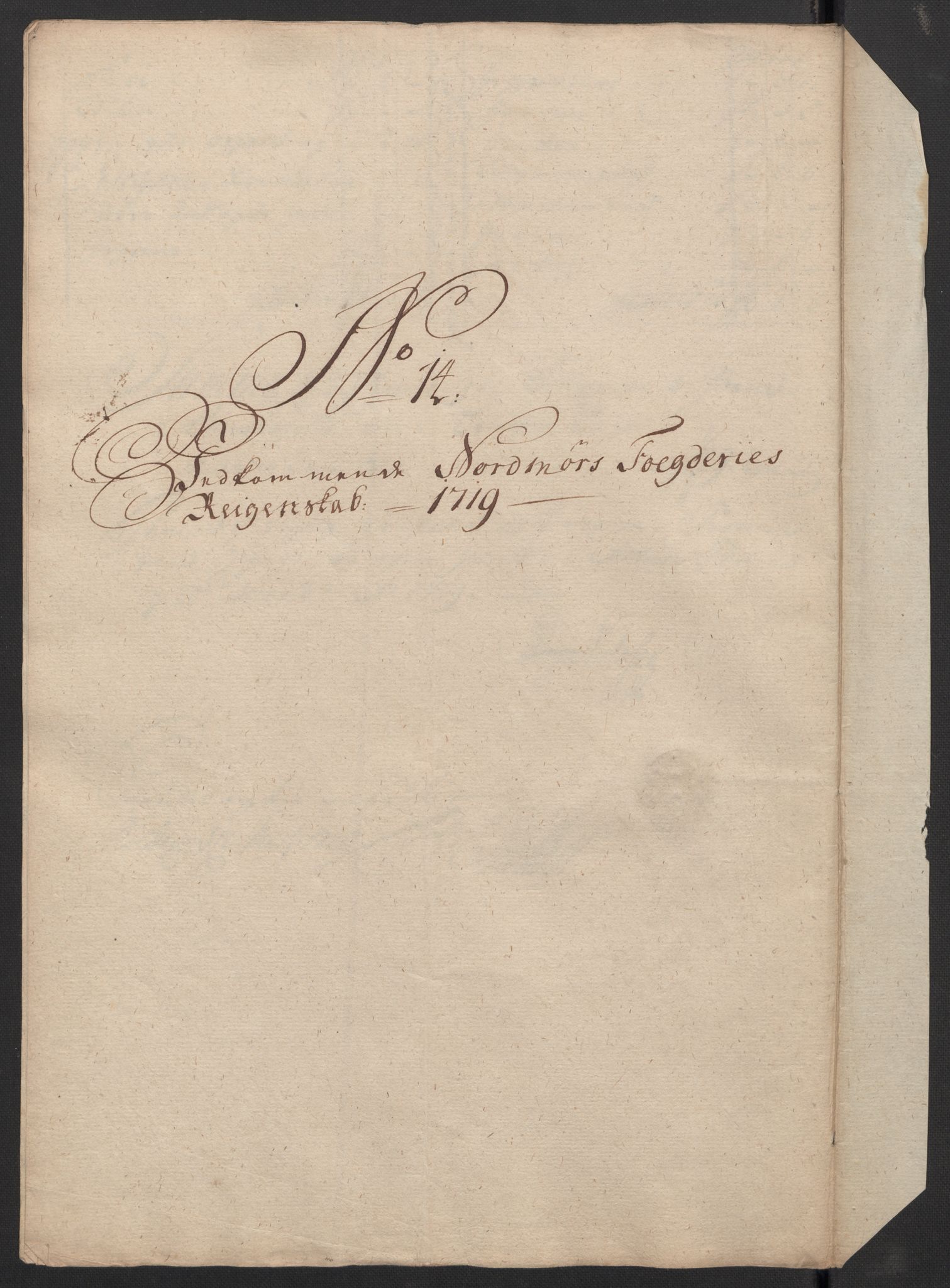 Rentekammeret inntil 1814, Reviderte regnskaper, Fogderegnskap, RA/EA-4092/R56/L3752: Fogderegnskap Nordmøre, 1719, s. 166