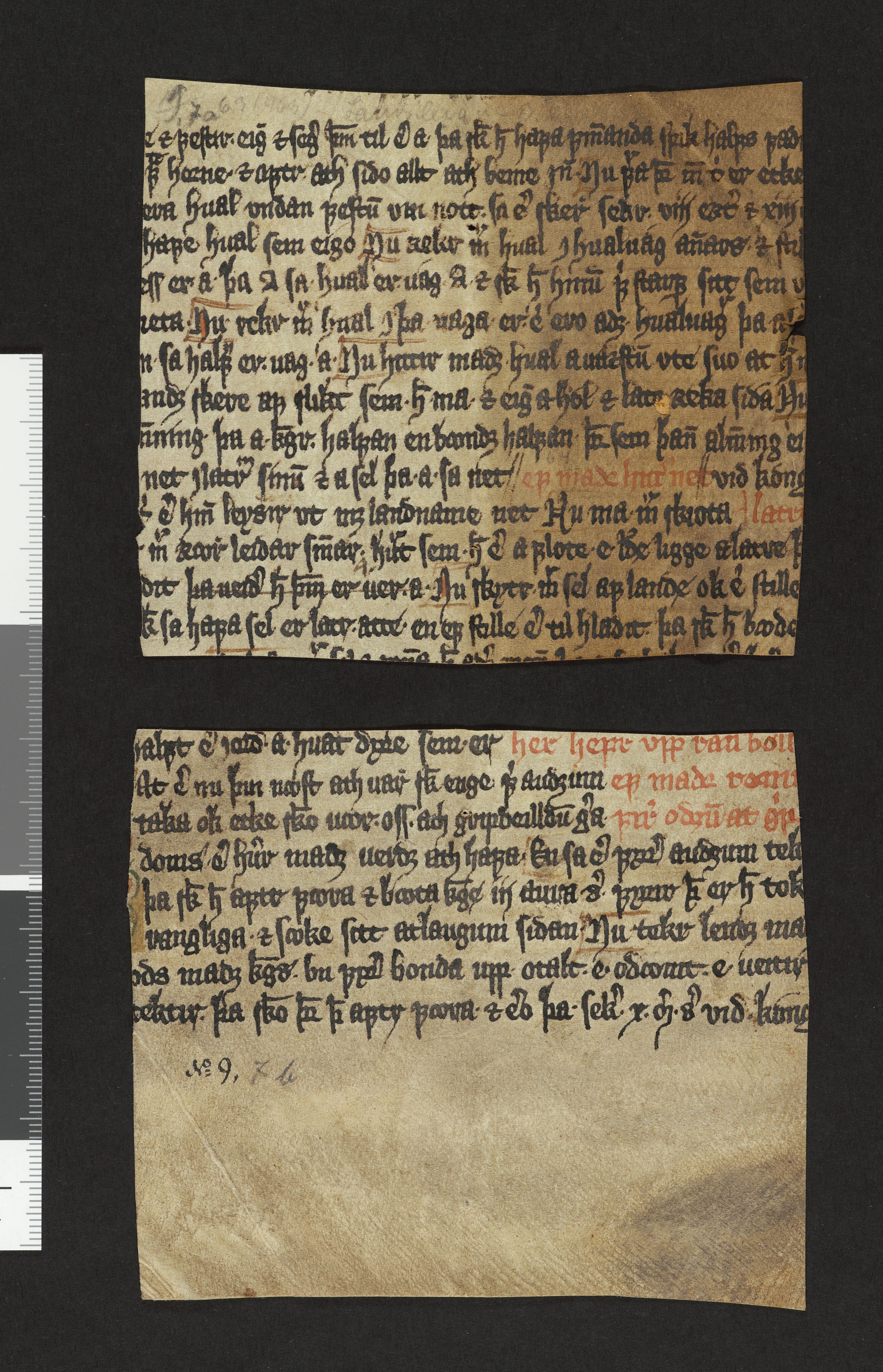 Riksarkivets diplomsamling, AV/RA-EA-5965/F26/L0002: Norrøne membranfragmenter bestand 2-9 (10), 1100-1536, s. 244