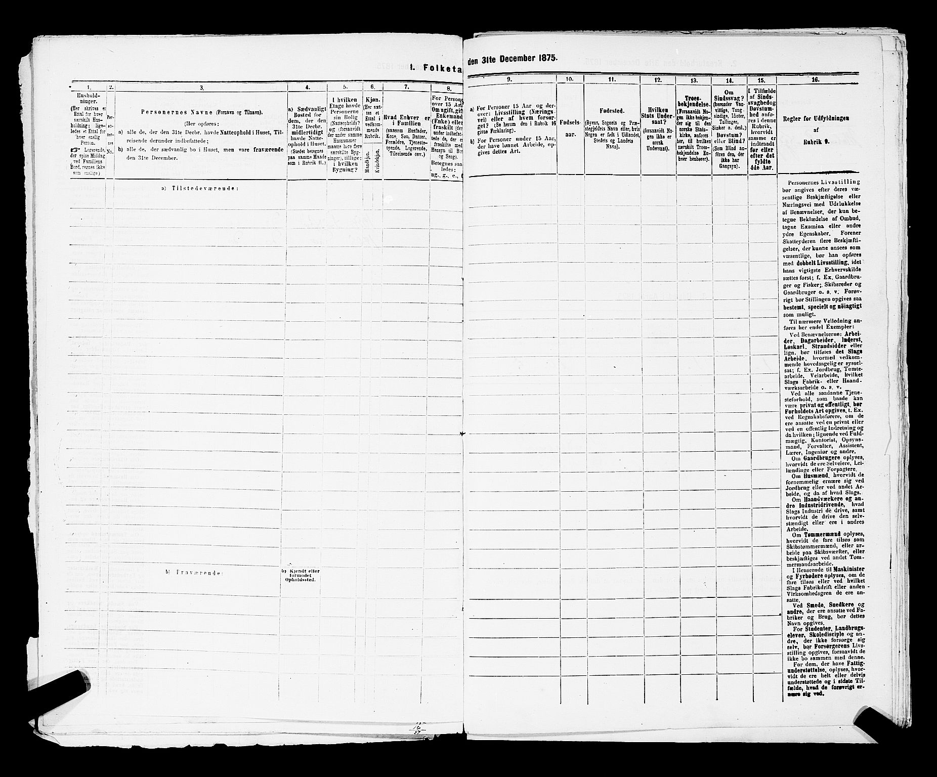 RA, Folketelling 1875 for 0103B Fredrikstad prestegjeld, Fredrikstad kjøpstad, 1875, s. 20