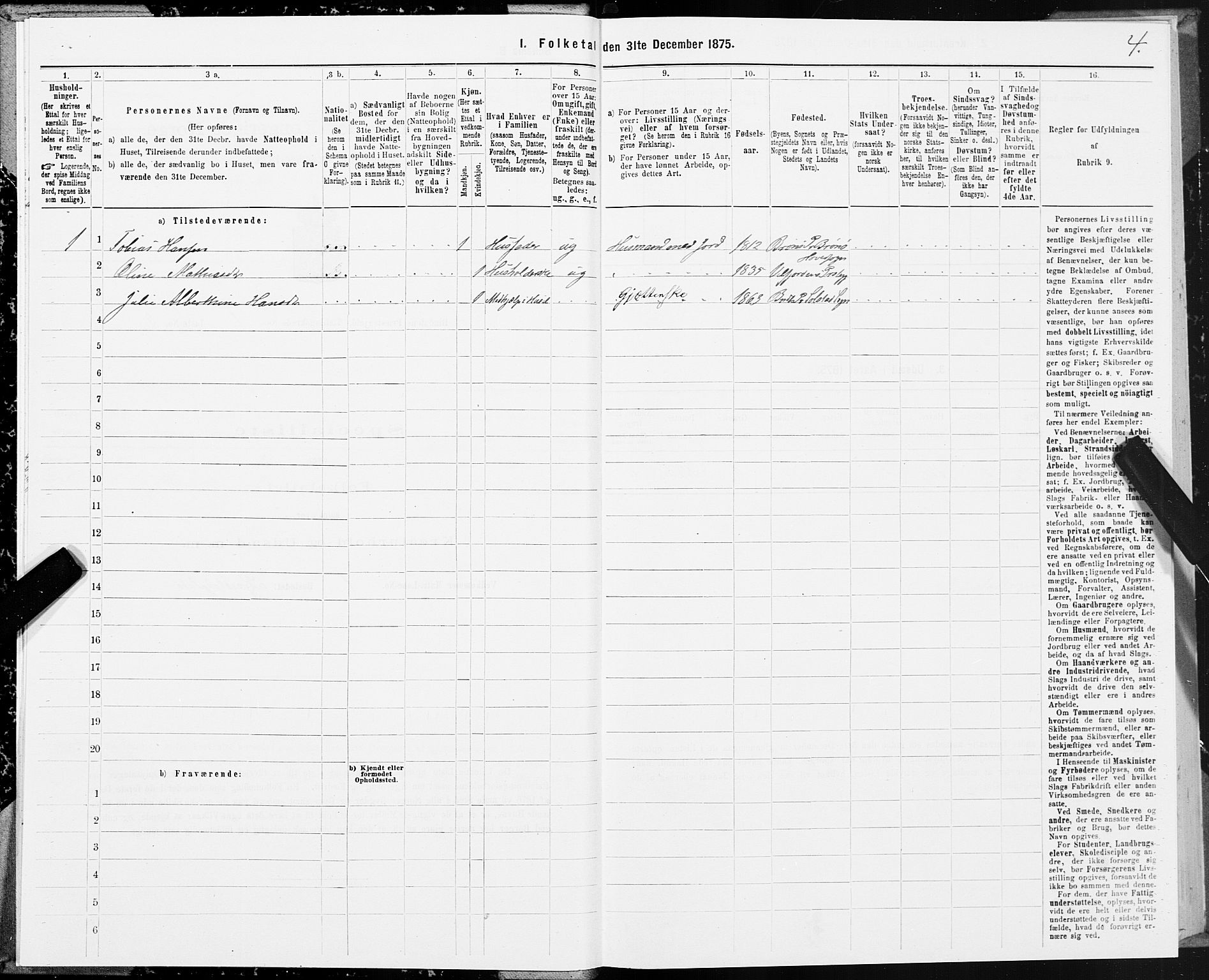 SAT, Folketelling 1875 for 1811P Bindal prestegjeld, 1875, s. 1004