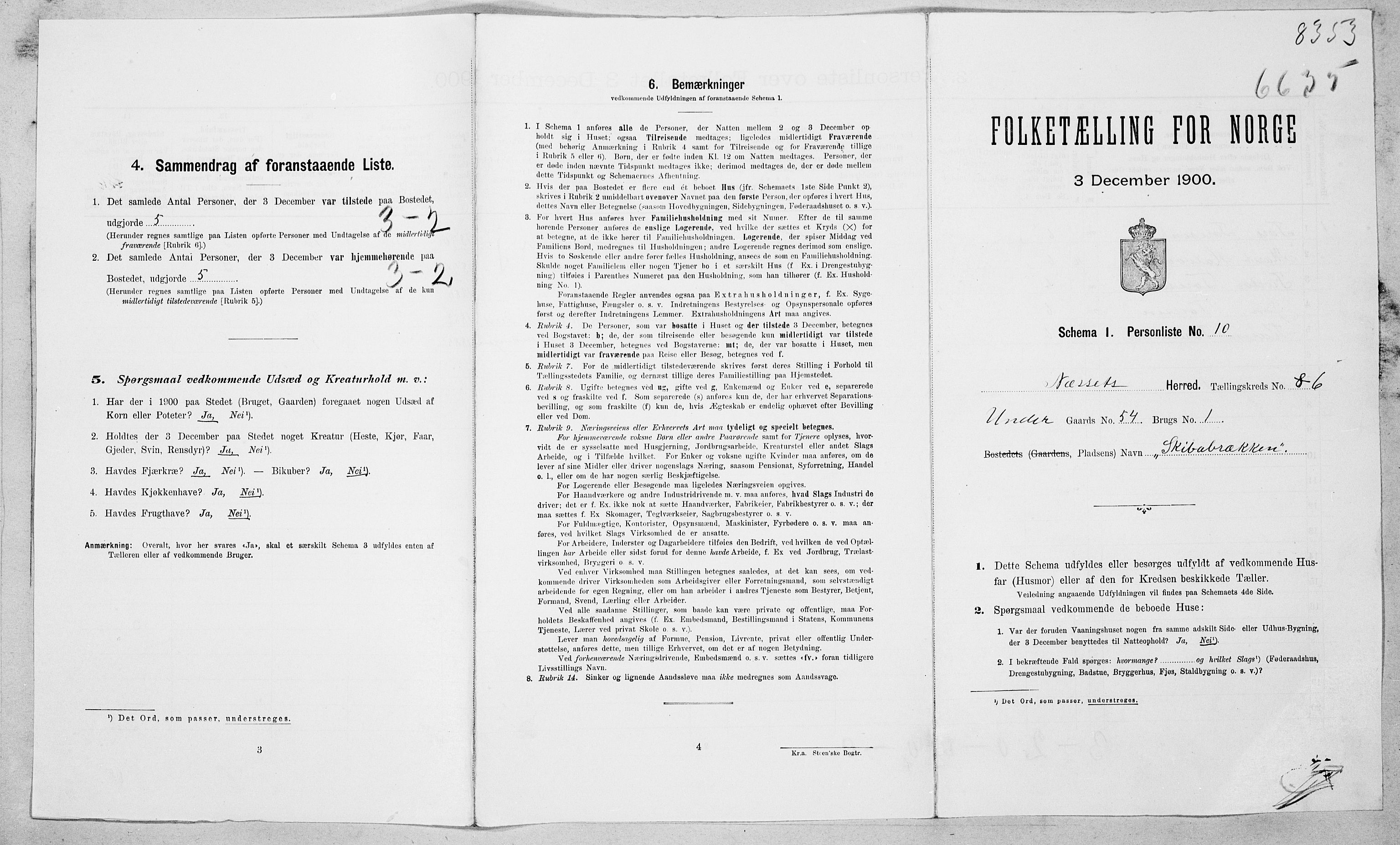 SAT, Folketelling 1900 for 1543 Nesset herred, 1900, s. 38