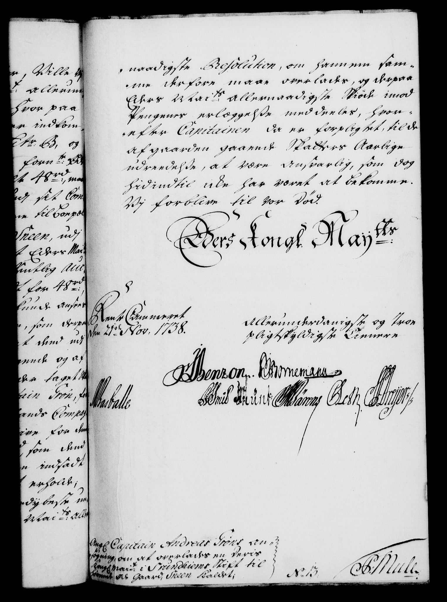 Rentekammeret, Kammerkanselliet, RA/EA-3111/G/Gf/Gfa/L0022: Norsk relasjons- og resolusjonsprotokoll (merket RK 52.22), 1739, s. 182
