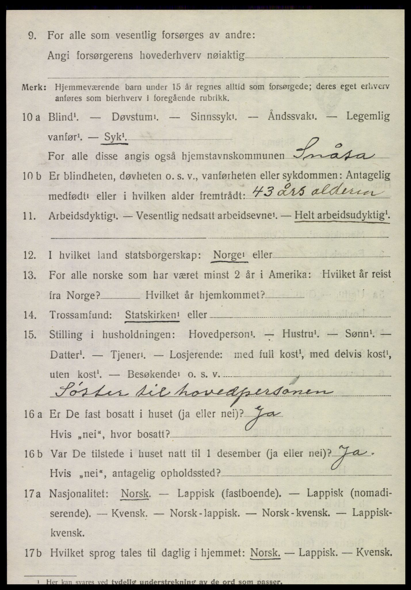 SAT, Folketelling 1920 for 1736 Snåsa herred, 1920, s. 5577