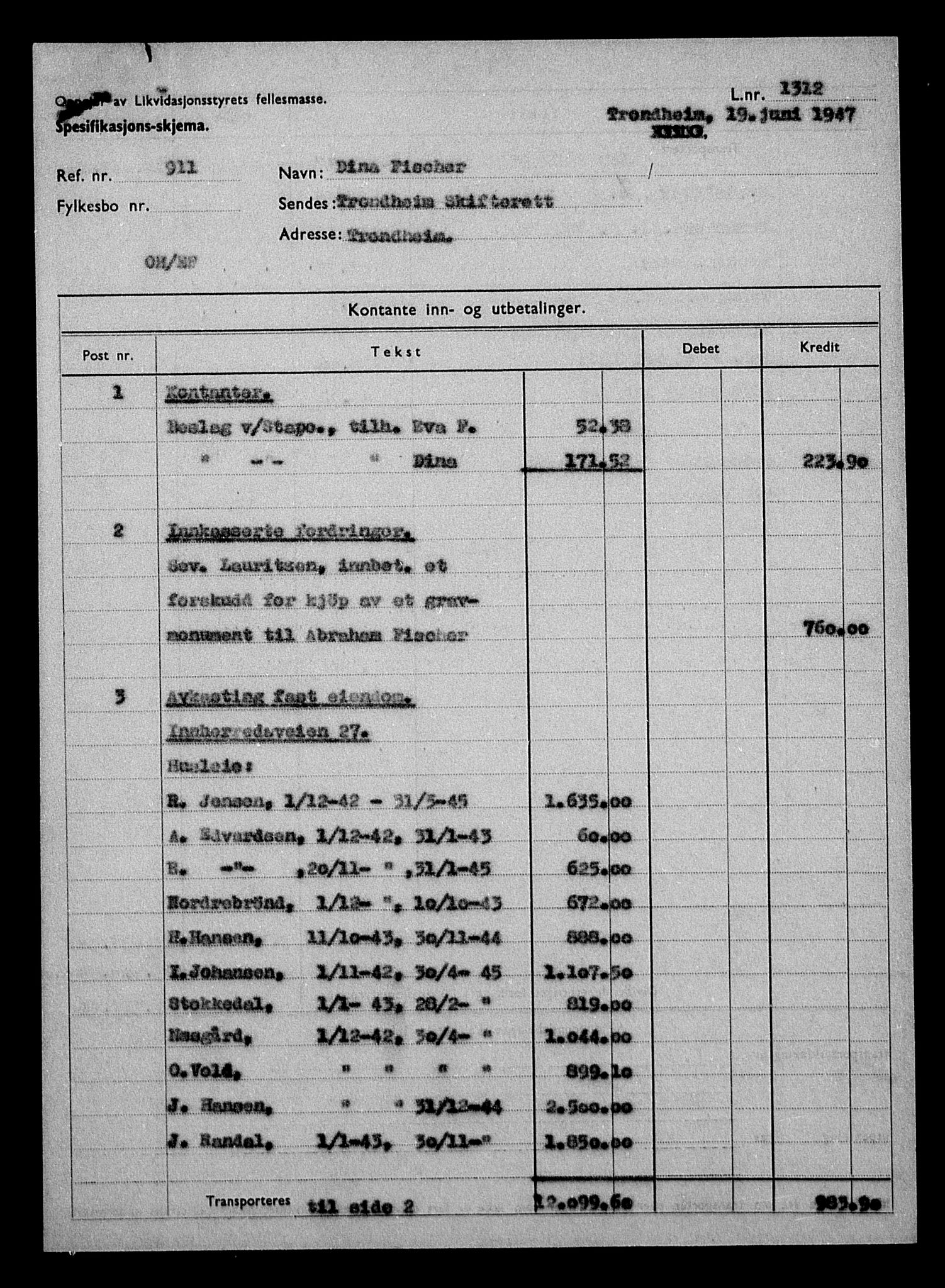 Justisdepartementet, Tilbakeføringskontoret for inndratte formuer, AV/RA-S-1564/H/Hc/Hca/L0895: --, 1945-1947, s. 114