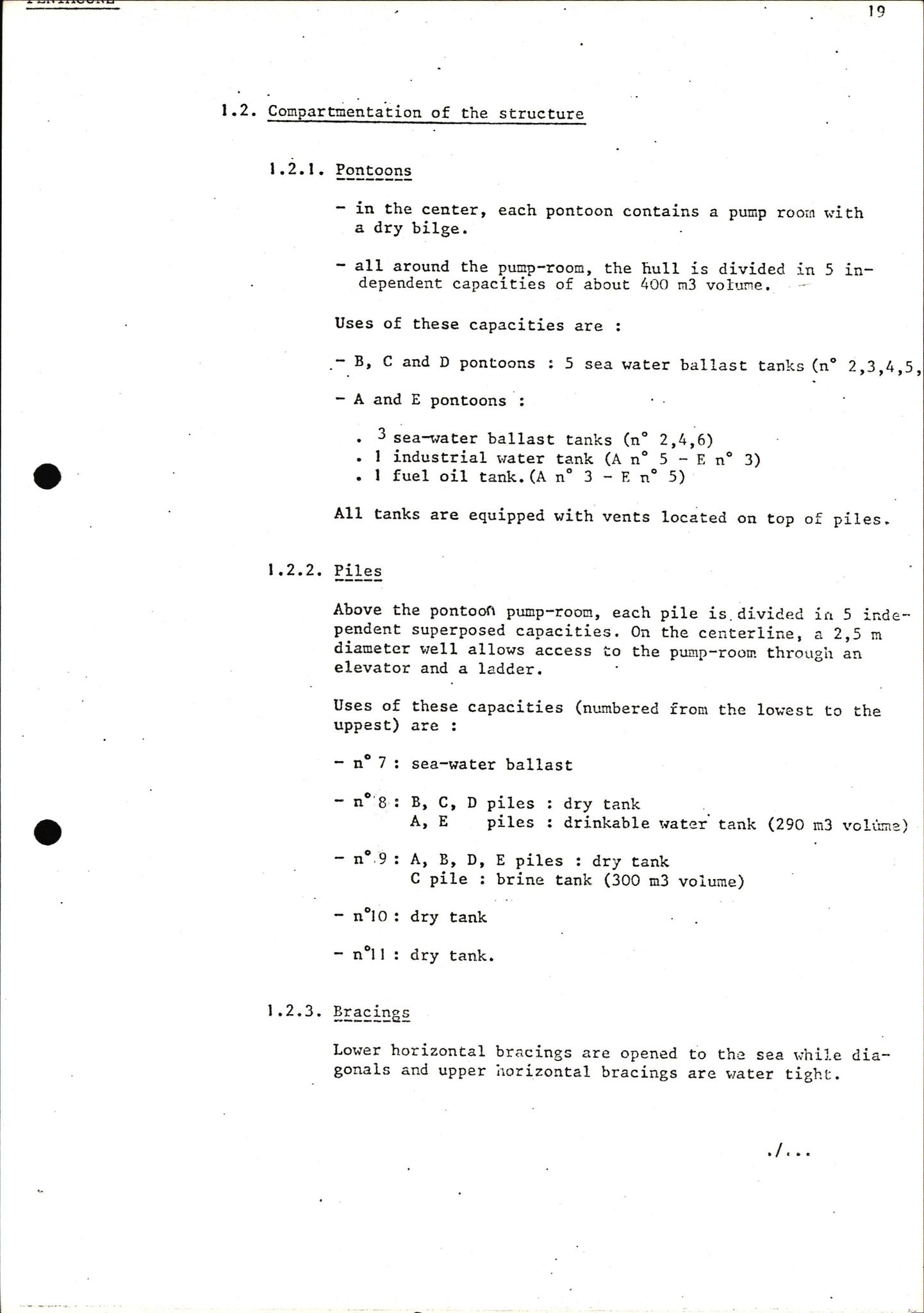 Pa 1503 - Stavanger Drilling AS, AV/SAST-A-101906/2/E/Eb/Ebb/L0001: Alexander L. Kielland plattform - Operation manual, 1976, s. 26