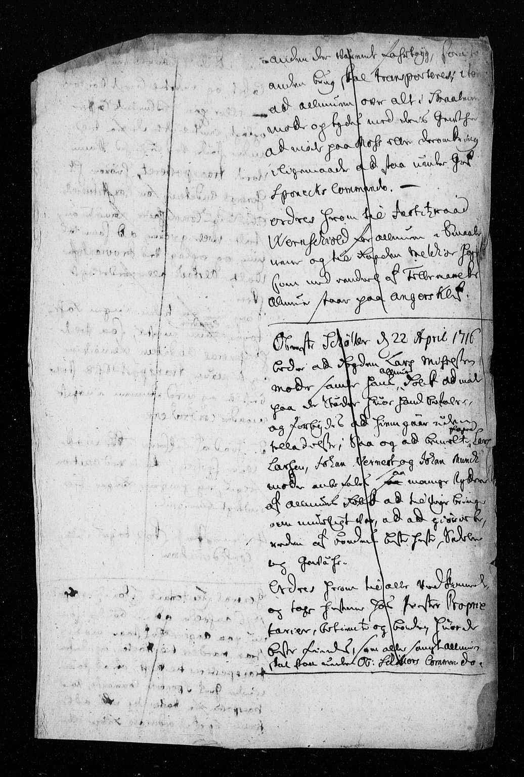 Stattholderembetet 1572-1771, AV/RA-EA-2870/Aa/L0007: Konsept til voteringsprotokoll, 1716-1717, s. 73
