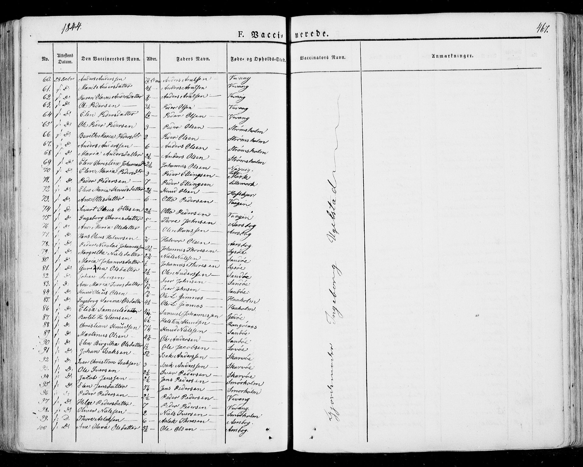 Ministerialprotokoller, klokkerbøker og fødselsregistre - Møre og Romsdal, AV/SAT-A-1454/568/L0803: Ministerialbok nr. 568A10, 1830-1853, s. 467