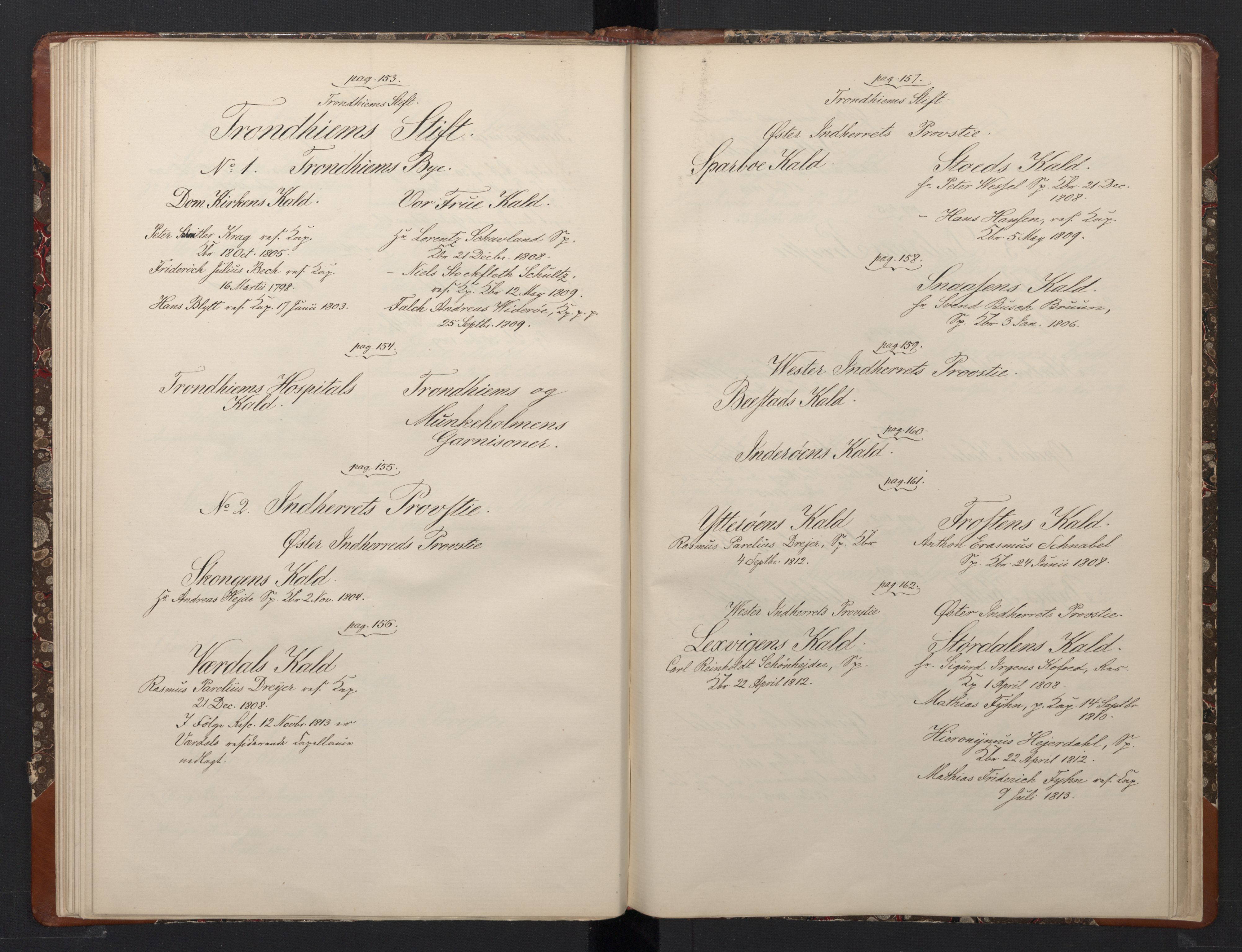 Avskriftsamlingen, AV/RA-EA-4022/F/Fa/L0103: Fortegnelse over prestekallene og over bestallinger for prester i Norge fra 2. halvdel av 18. århundre henimot året 1814, 1731-1813, s. 50