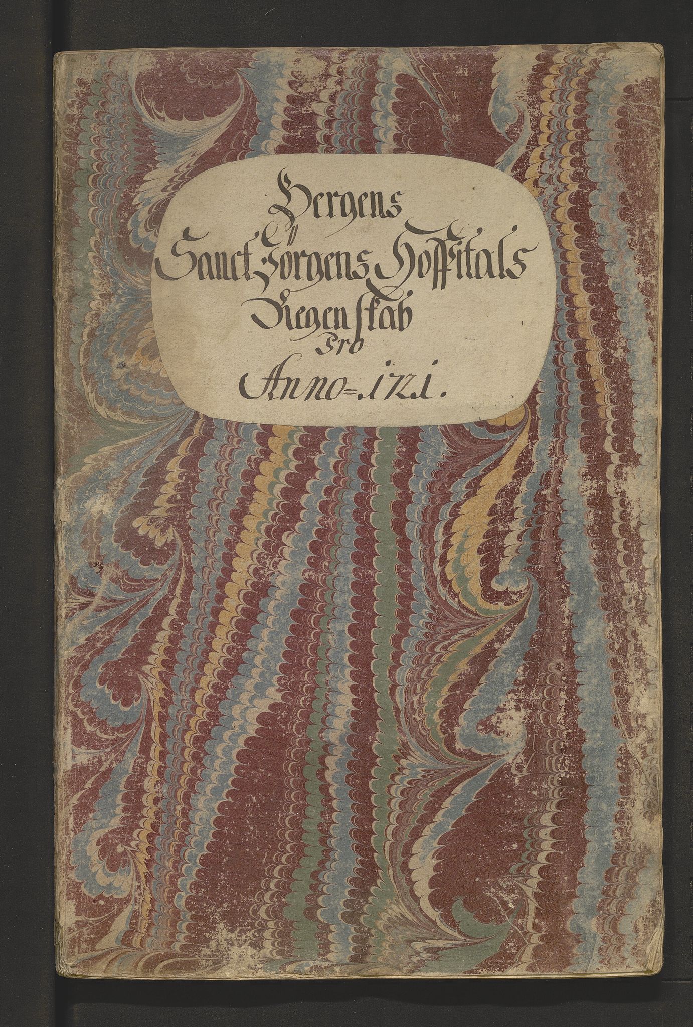 Stiftamtmannen i Bergen, AV/SAB-A-100006/F/Fb/Fbe/L0001: Lnr. 1816: Rekneskapar for St. Jørgens hospital, 1687-1724, s. 173