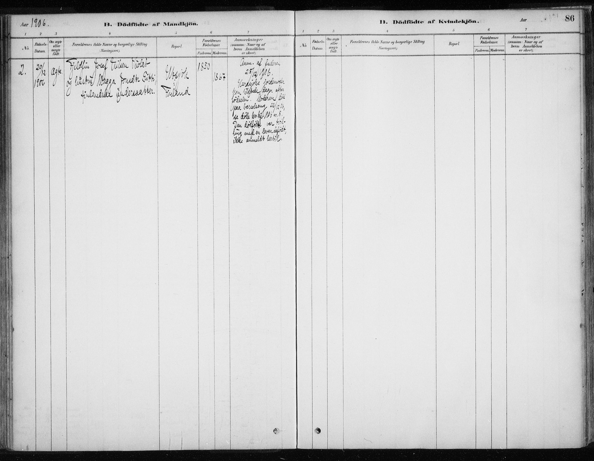 Karasjok sokneprestkontor, AV/SATØ-S-1352/H/Ha/L0002kirke: Ministerialbok nr. 2, 1885-1906, s. 86