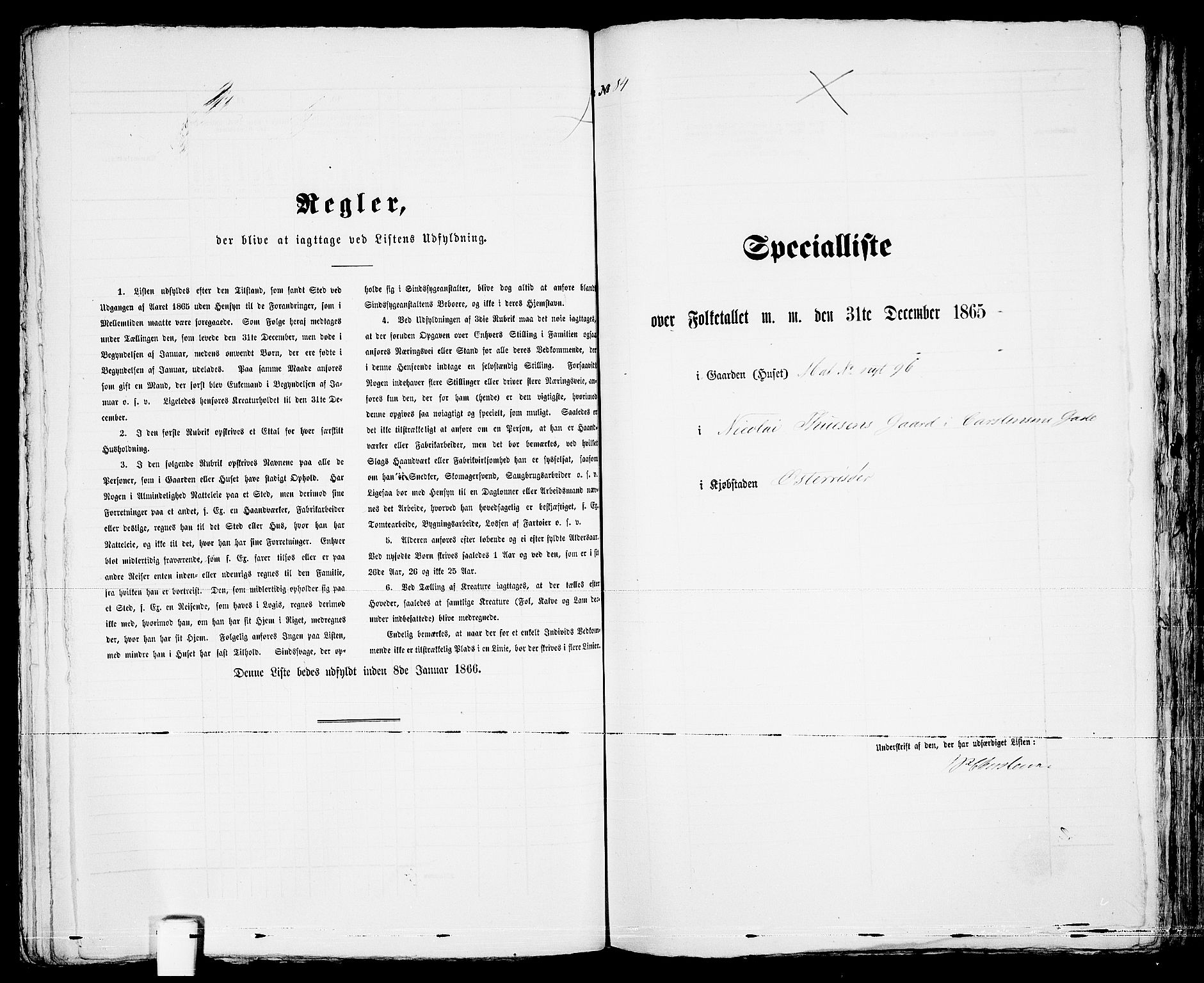 RA, Folketelling 1865 for 0901B Risør prestegjeld, Risør kjøpstad, 1865, s. 175