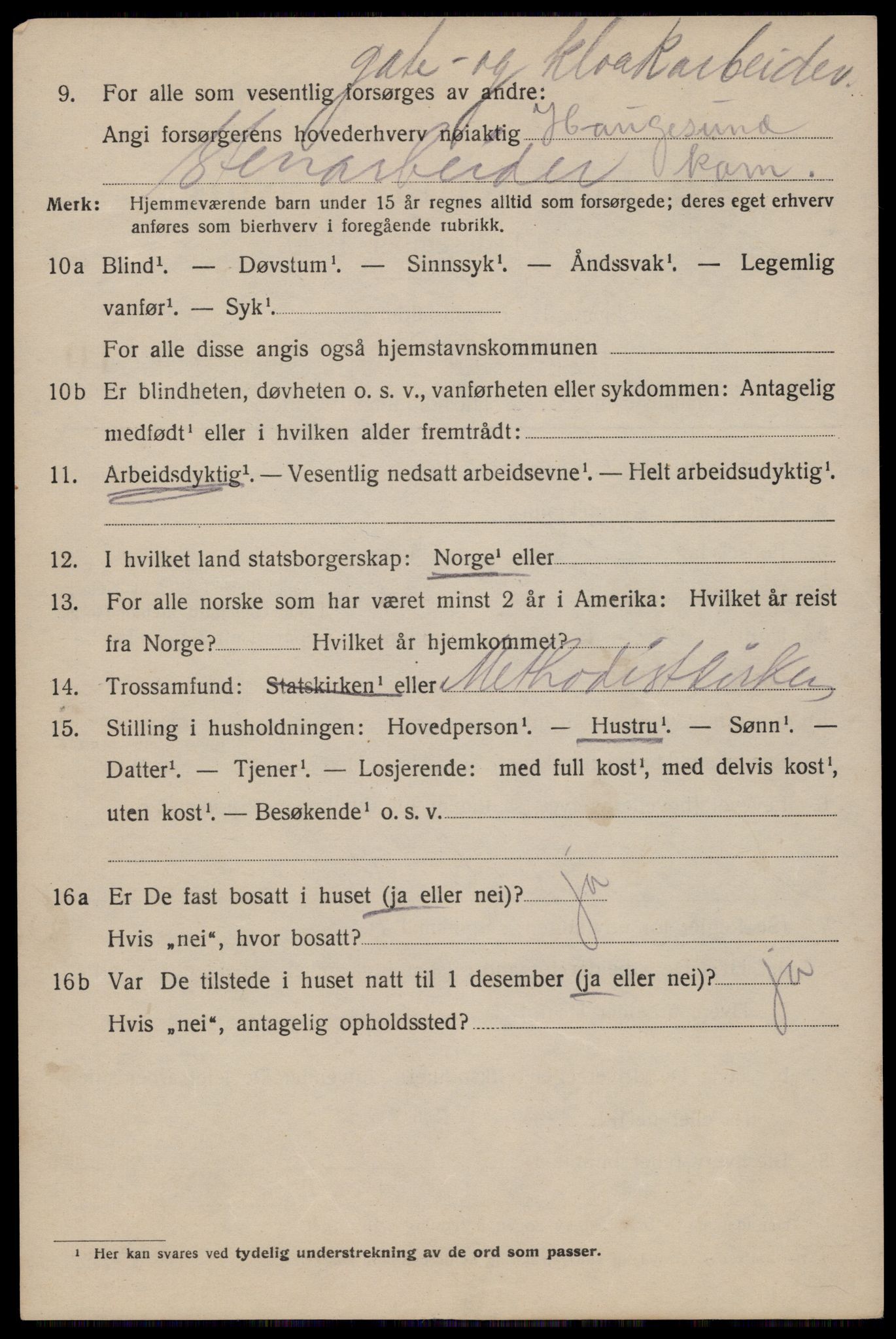SAST, Folketelling 1920 for 1106 Haugesund kjøpstad, 1920, s. 33886