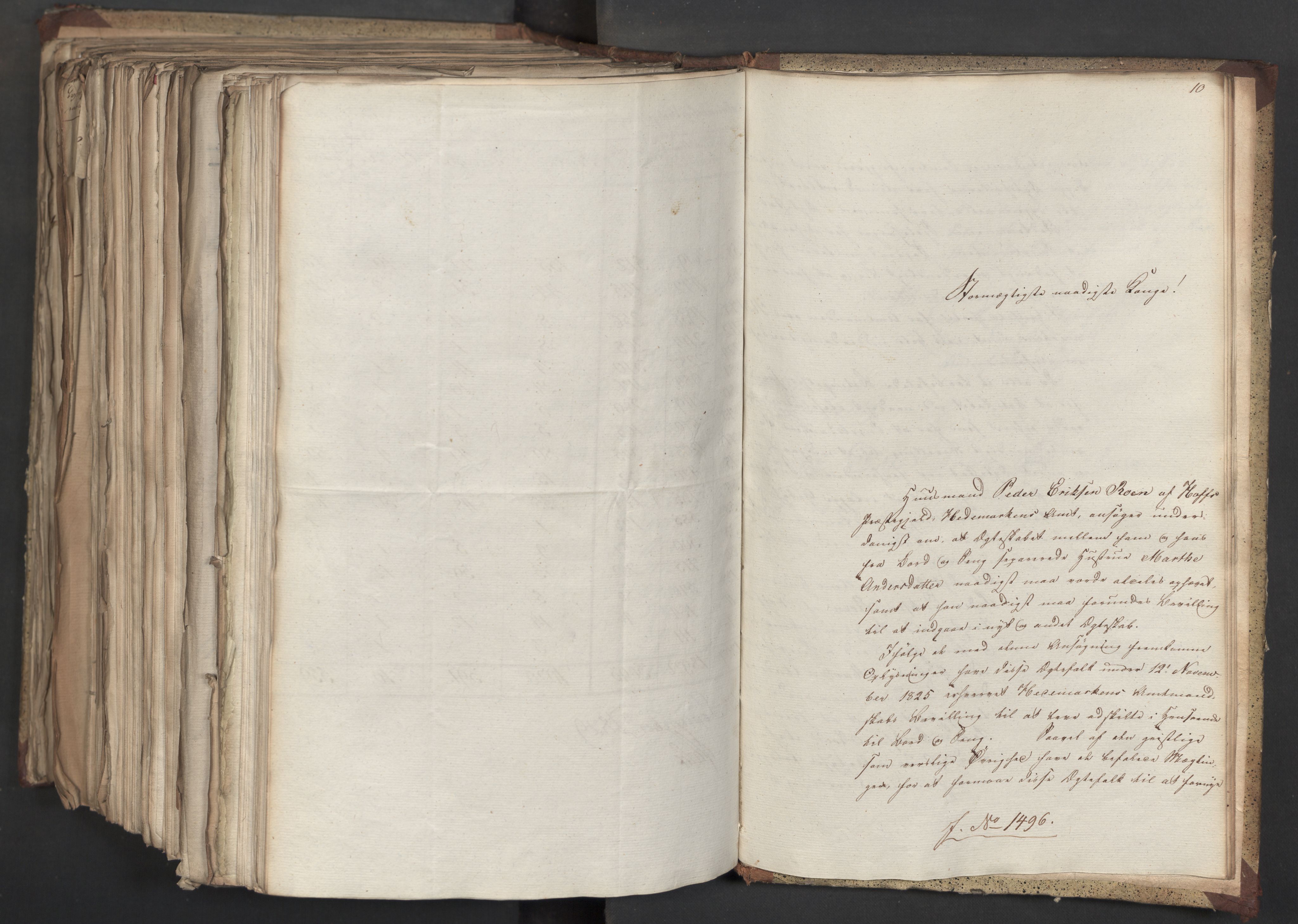 Statsrådsavdelingen i Stockholm, AV/RA-S-1003/D/Da/L0060: Regjeringsinnstillinger nr. 1276-1500, 1829, s. 781