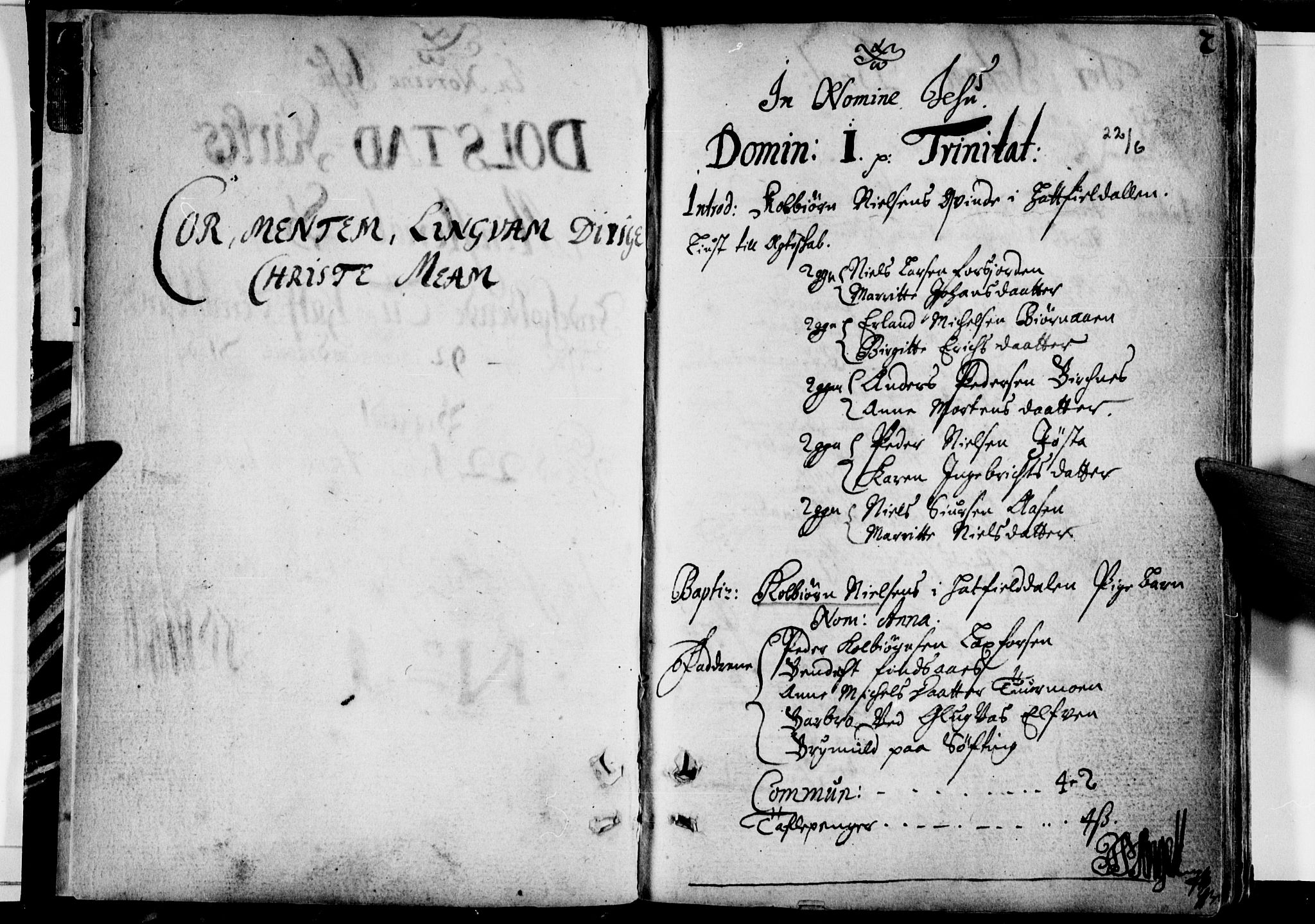 Ministerialprotokoller, klokkerbøker og fødselsregistre - Nordland, AV/SAT-A-1459/820/L0280: Ministerialbok nr. 820A01, 1690-1693, s. 2