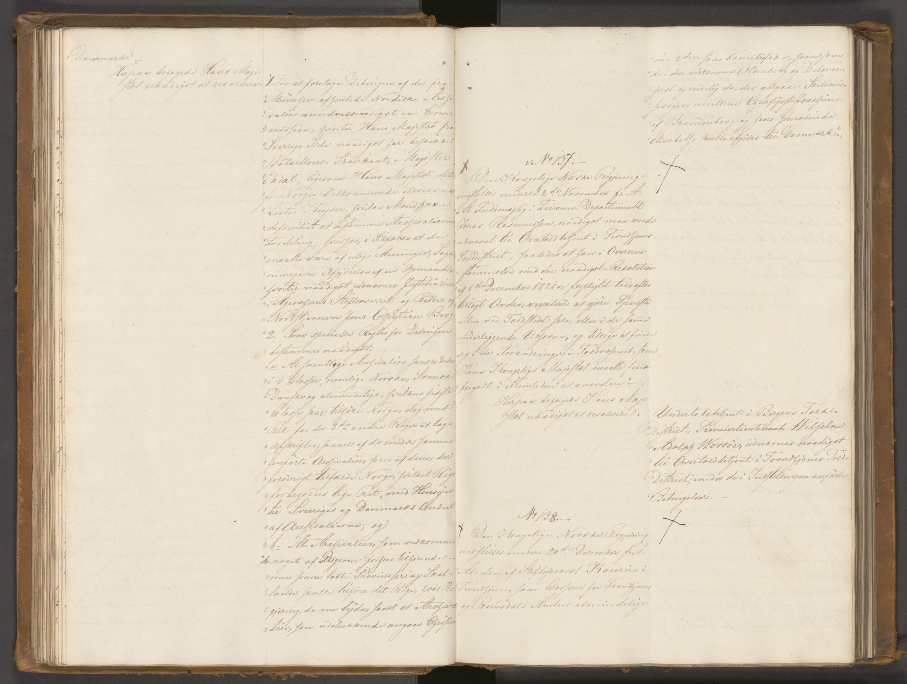 Statsrådssekretariatet, AV/RA-S-1001/A/Ab/L0038: Kgl. res. nr. 1-550, 1. halvår, 1834